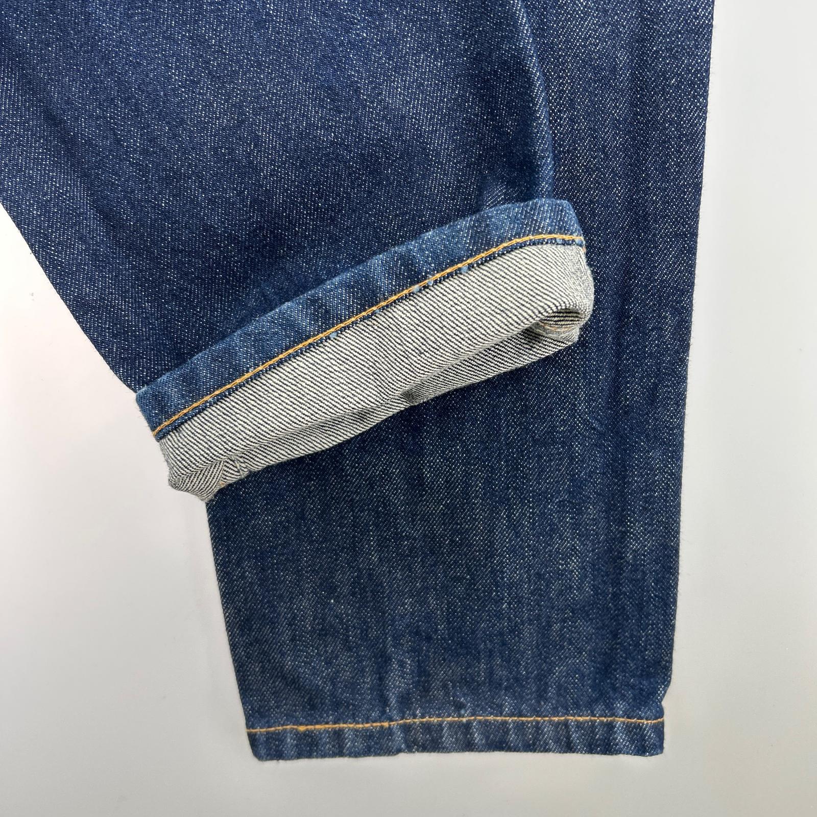 デニムパンツ 復刻 606 60年代モデル 32 ネイビー