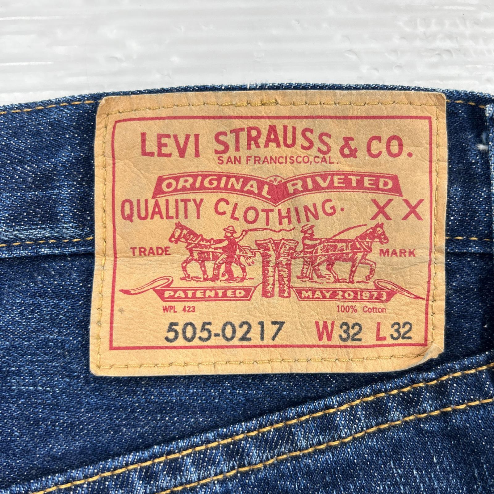 デニムパンツ 505-0217 復刻67年モデル デニムパンツ 32 ブルー