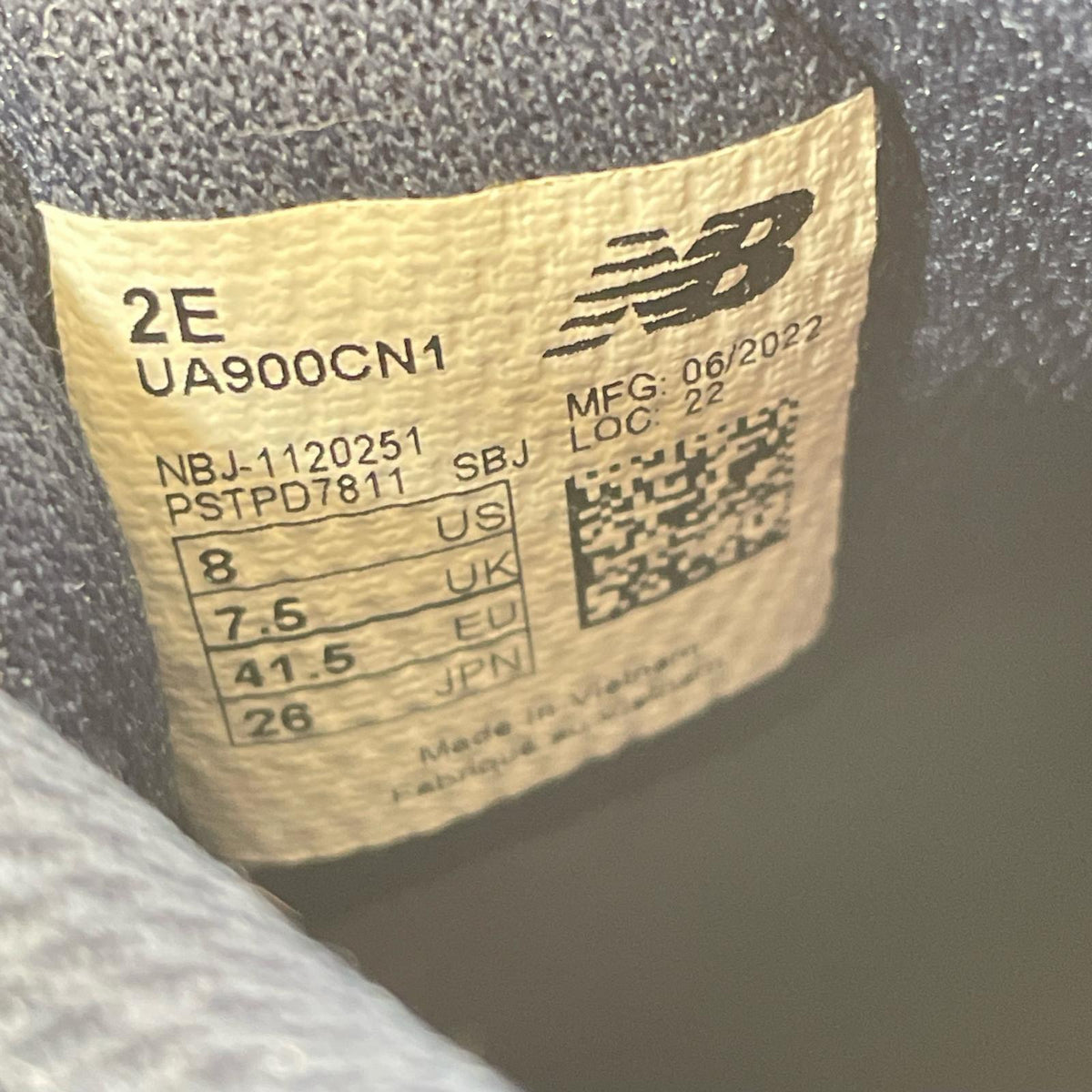 スニーカー NEW BALANCE スニーカー ネイビー 26cm (US8 UK7 1/2 EU42)