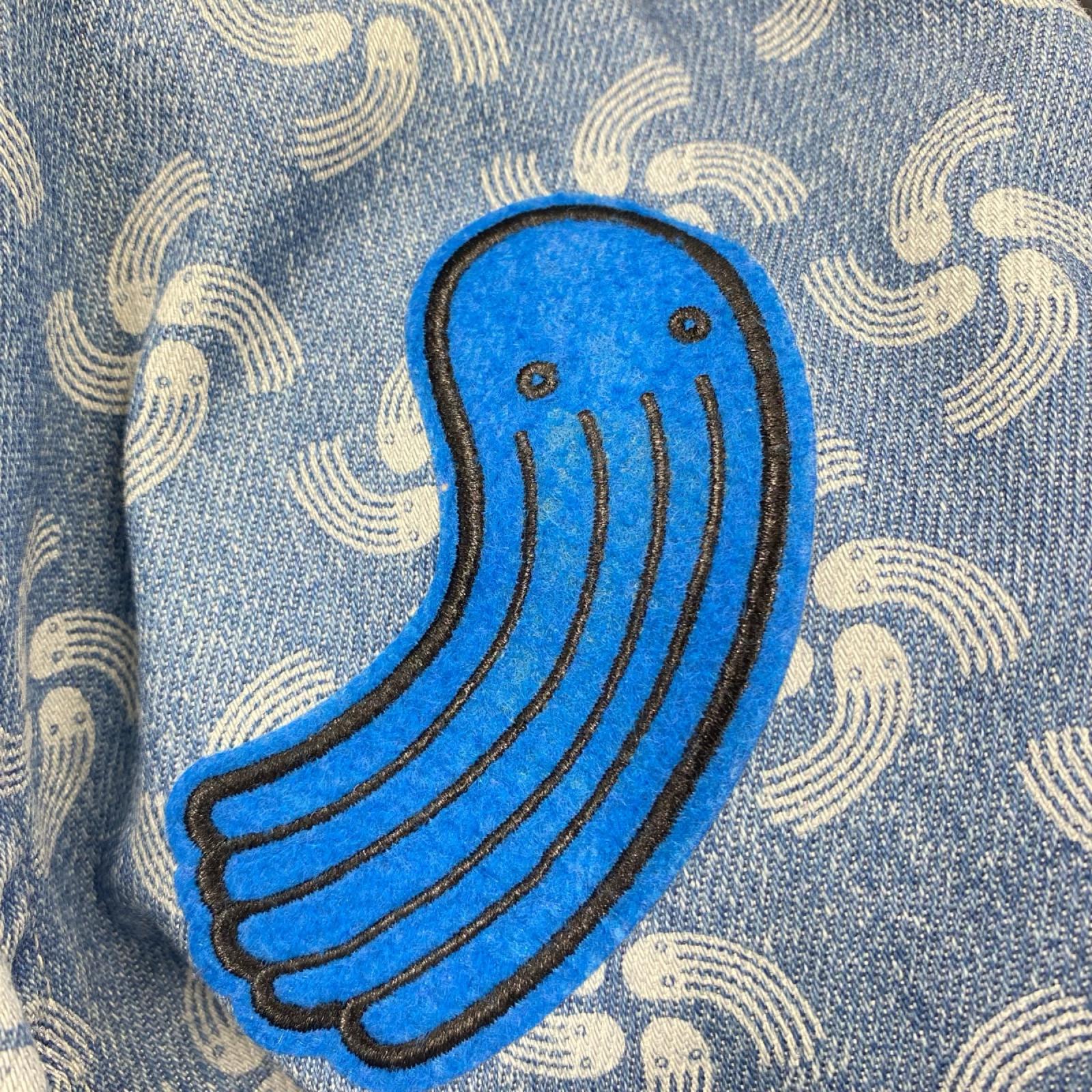 デニムジャケット ボンバーデニムジャケット M ブルー