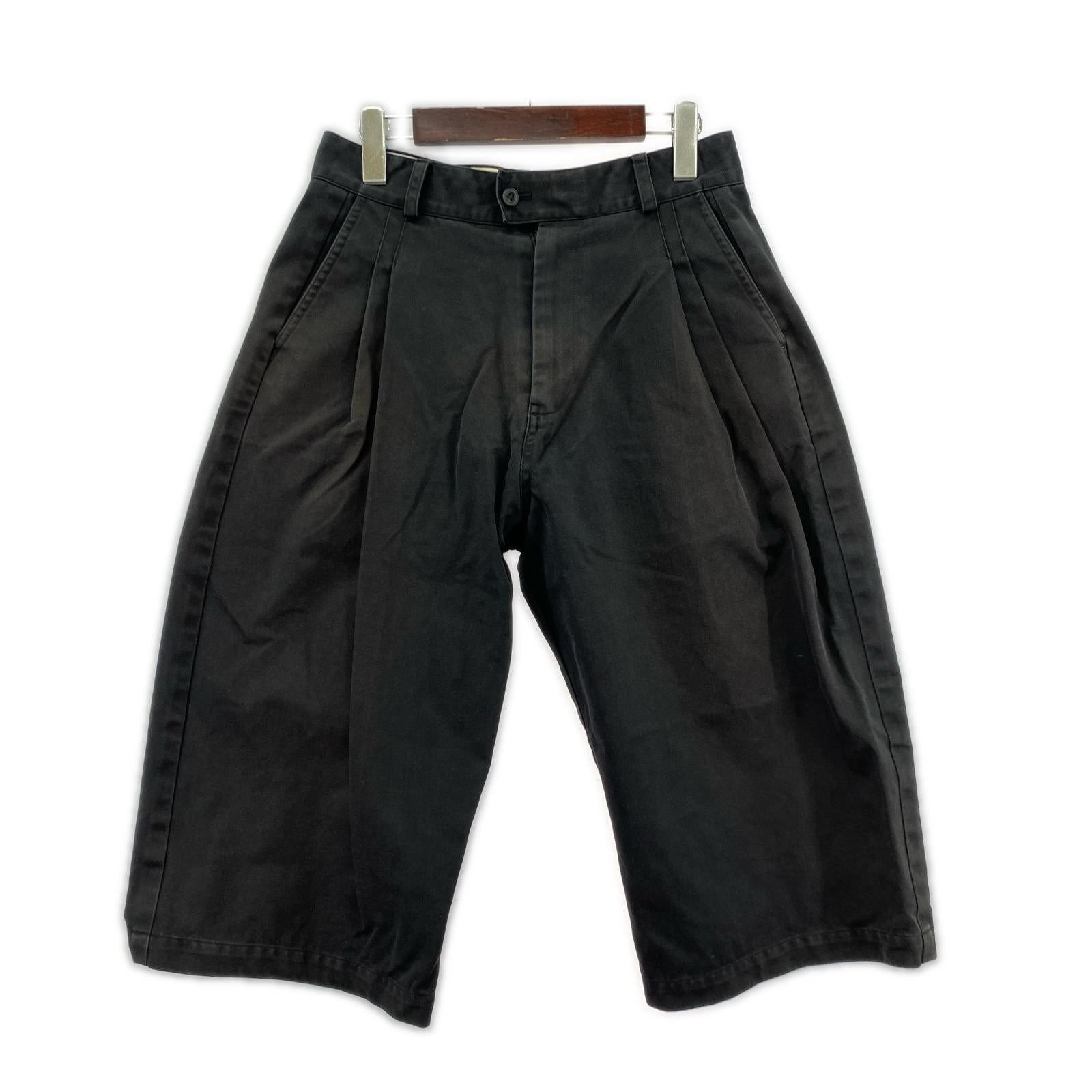 ショートパンツ RICE NINE TEN THREE QUARTER CHINOS 2TUCK 1 ブラック