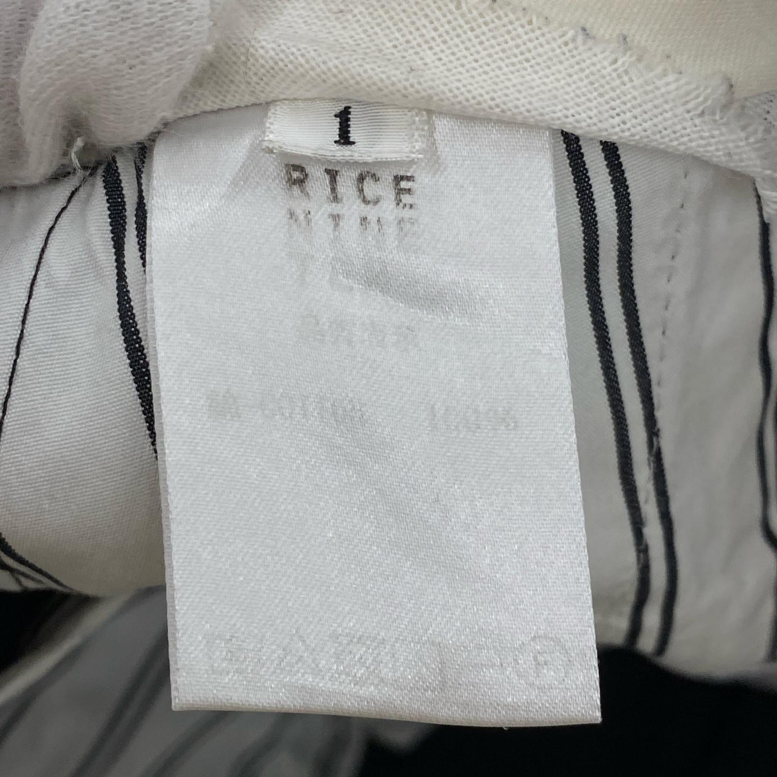 ショートパンツ RICE NINE TEN THREE QUARTER CHINOS 2TUCK 1 ブラック
