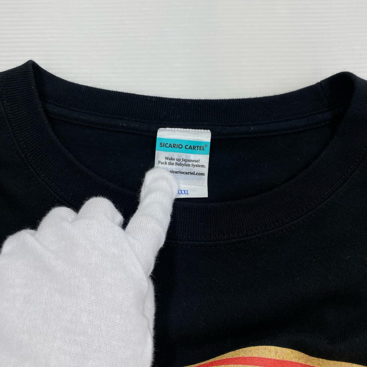 半袖Ｔシャツ SICARIO CARTEL ﾌﾞﾗｯｸ ブラック