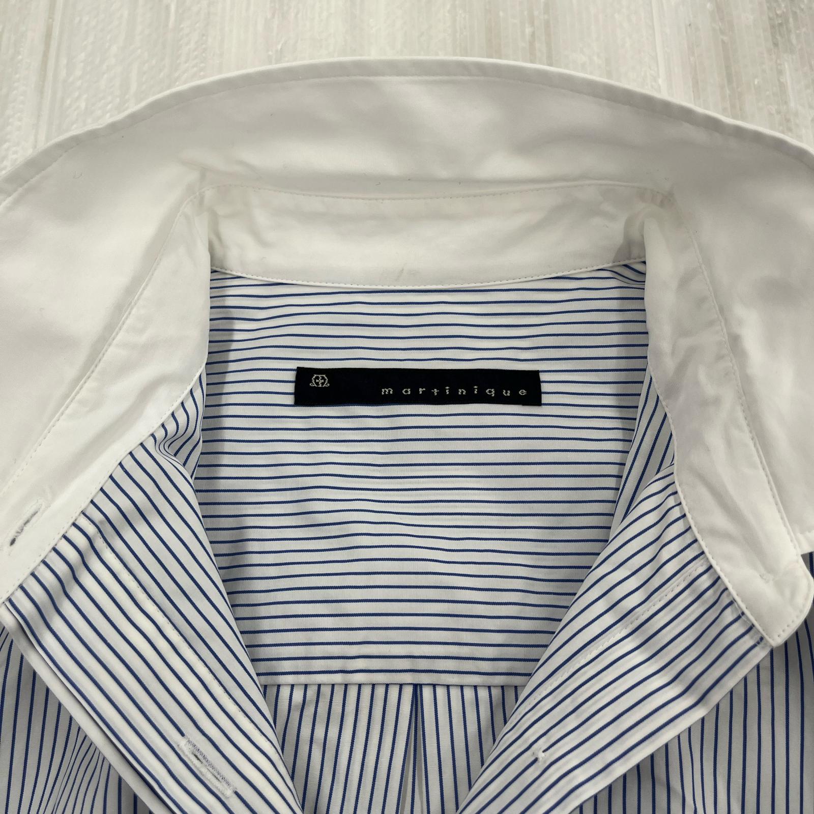 長袖Ｔシャツ martinique ストライプ　ブラウス