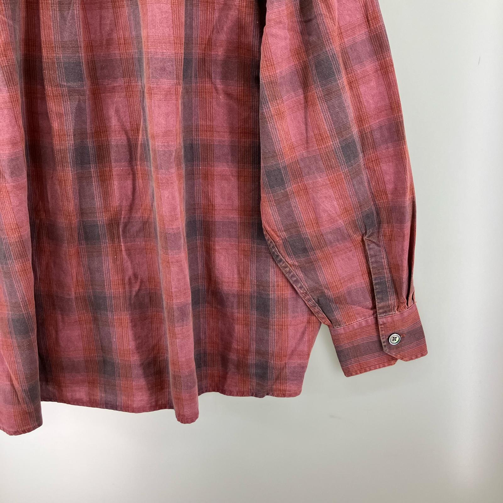 長袖シャツ Our Legacy 25AW BORROWED SHIRT Idaho Flannel Check 46 ピンク