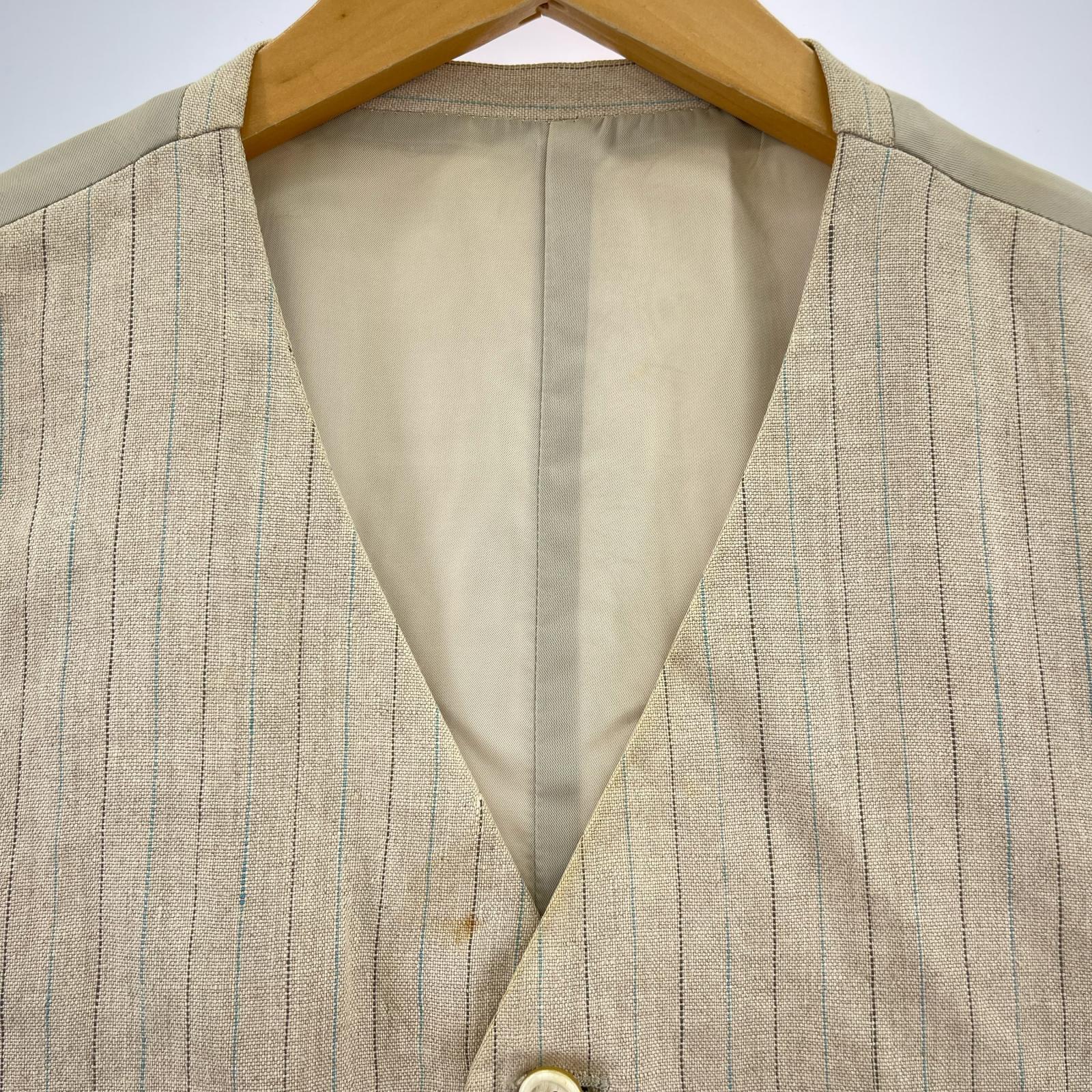 その他アウター 95ss Linen Vest M