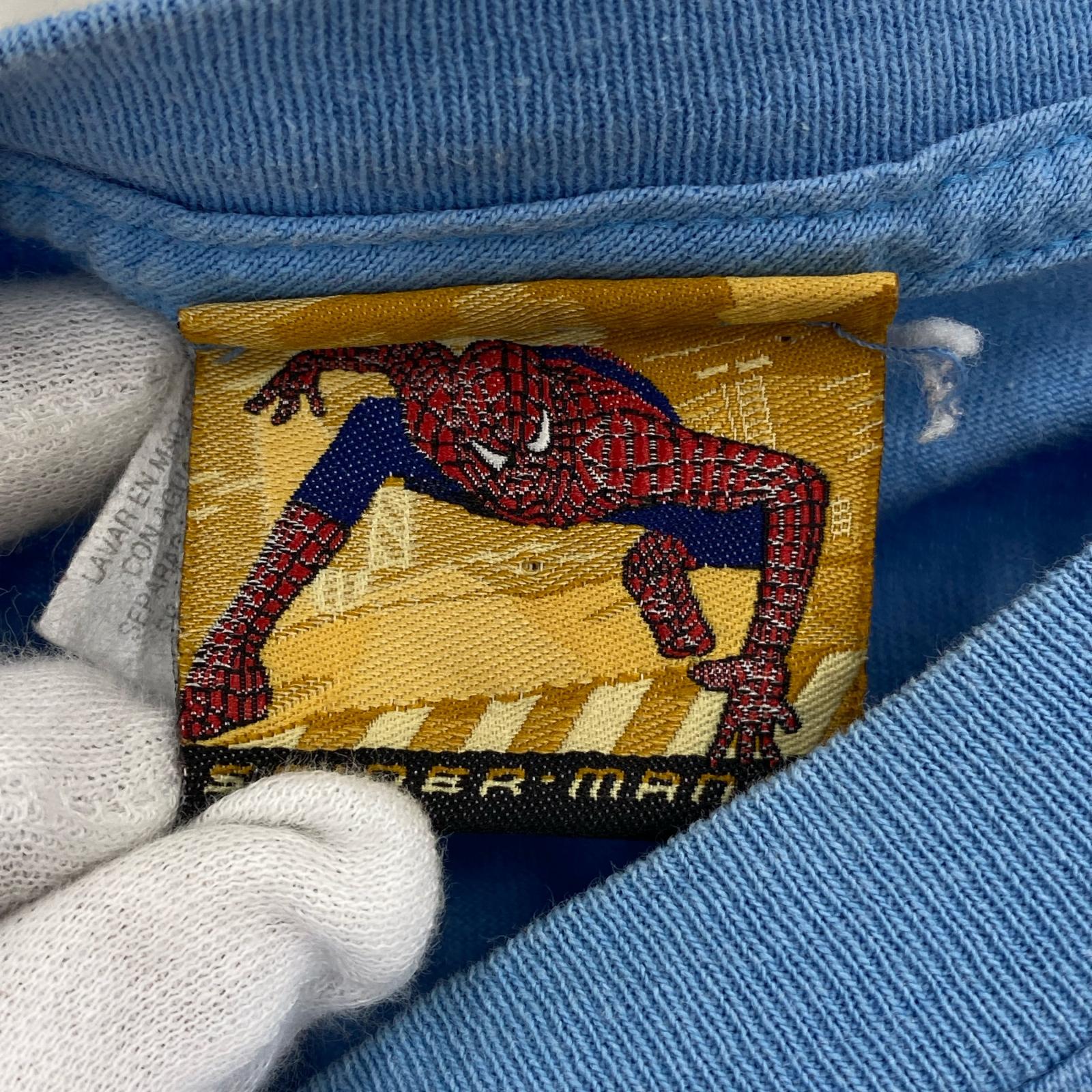 半袖Ｔシャツ 00s SPIDER-MAN2 (S) S ブルー
