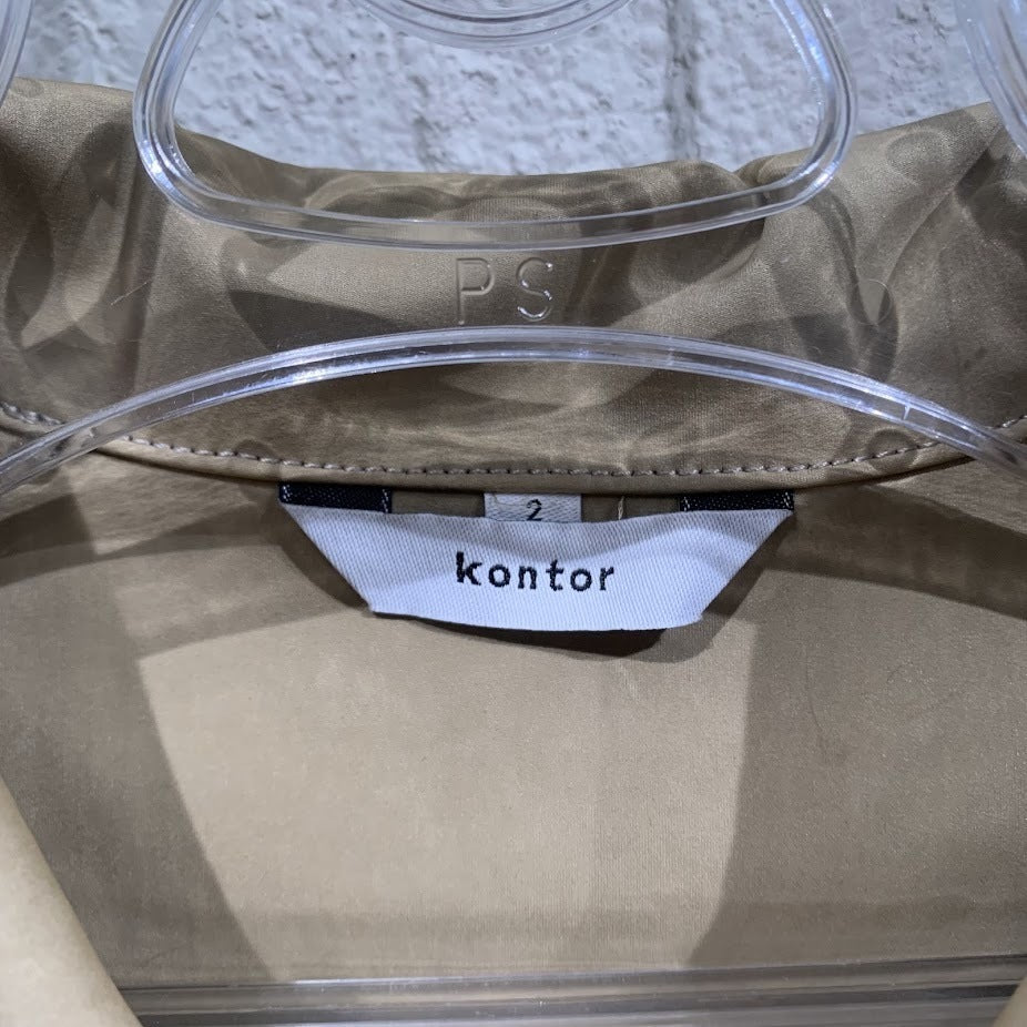 長袖シャツ Kontor 25AW SUEDE LIKE SHIRT JACKET