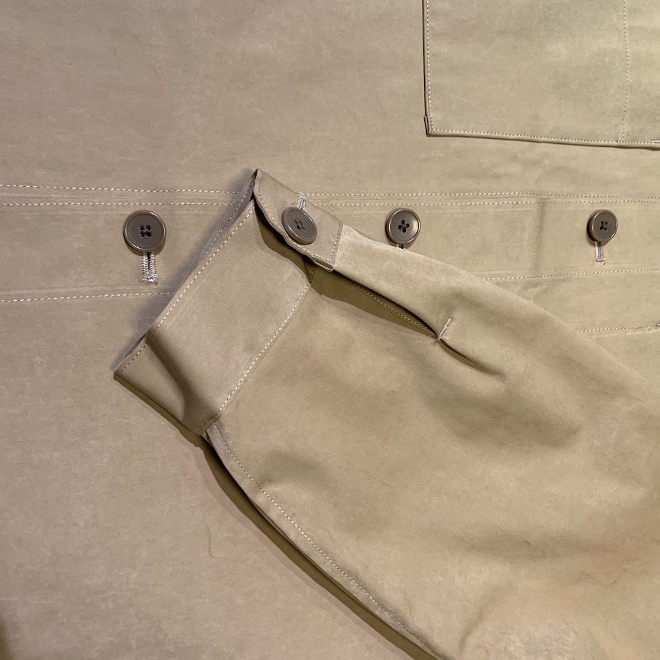 長袖シャツ Kontor 25AW SUEDE LIKE SHIRT JACKET