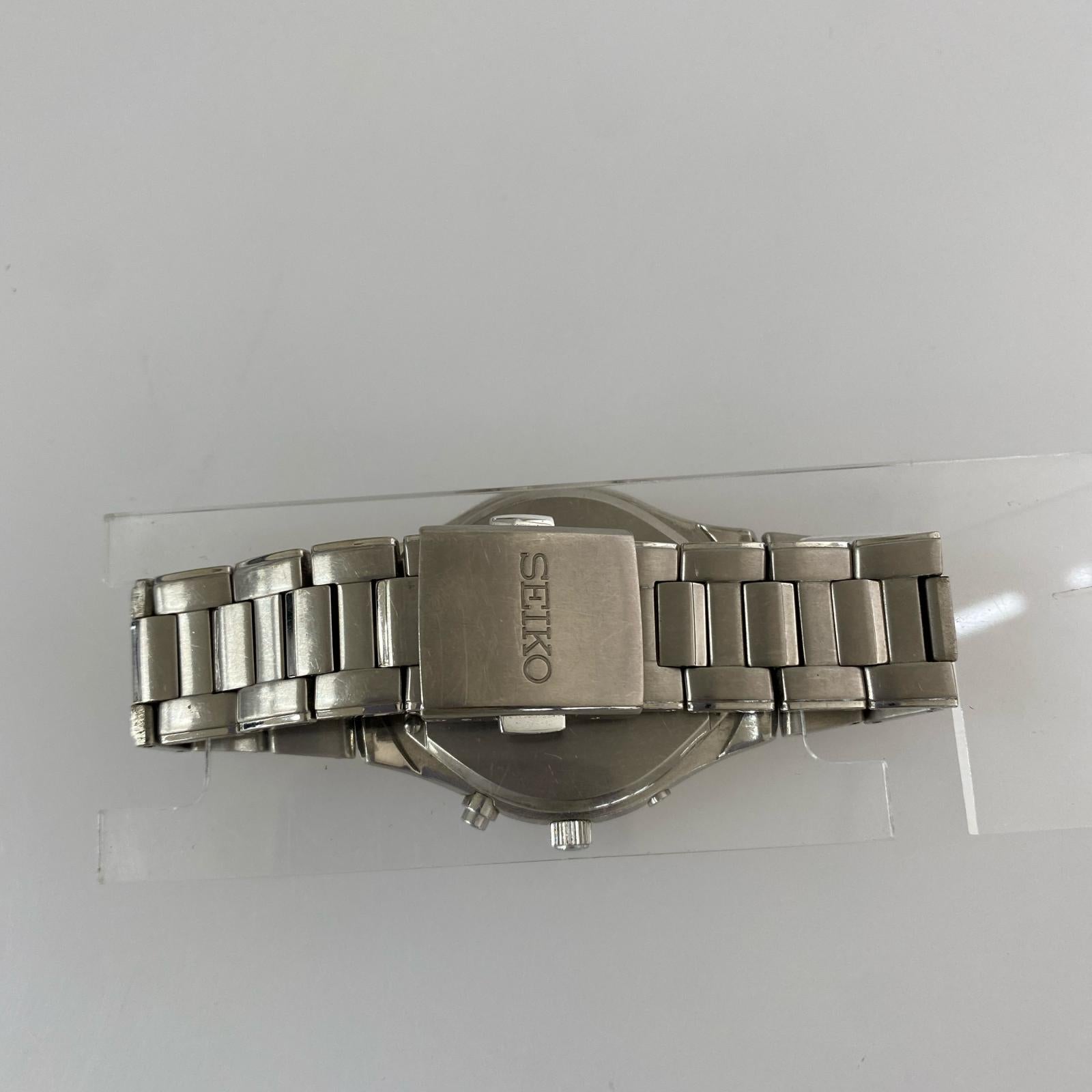 腕時計 SEIKO 7B42-0AN0 ソーラー腕時計 ブラック