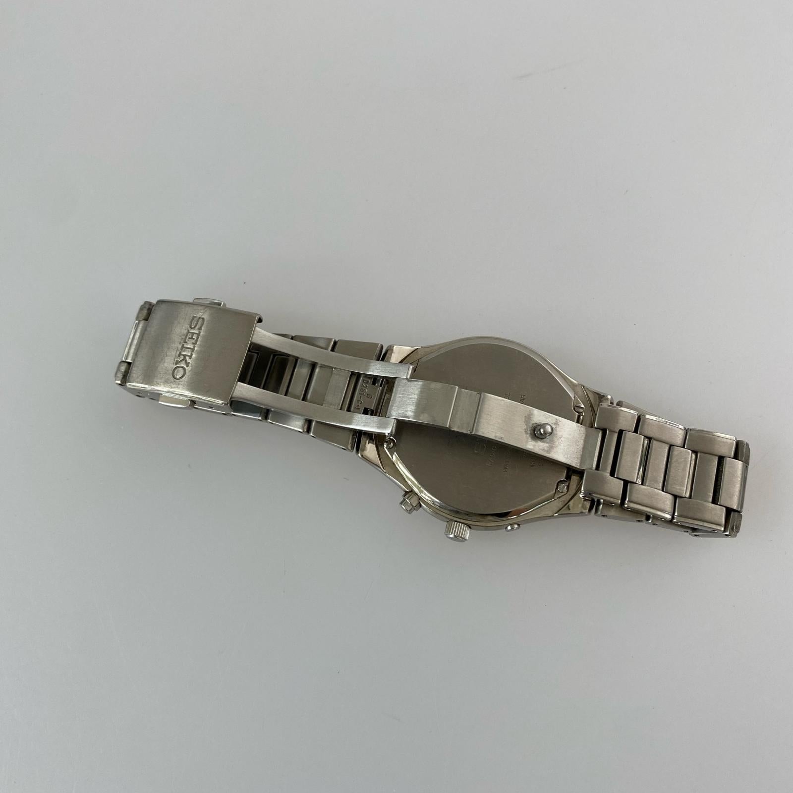腕時計 SEIKO 7B42-0AN0 ソーラー腕時計 ブラック
