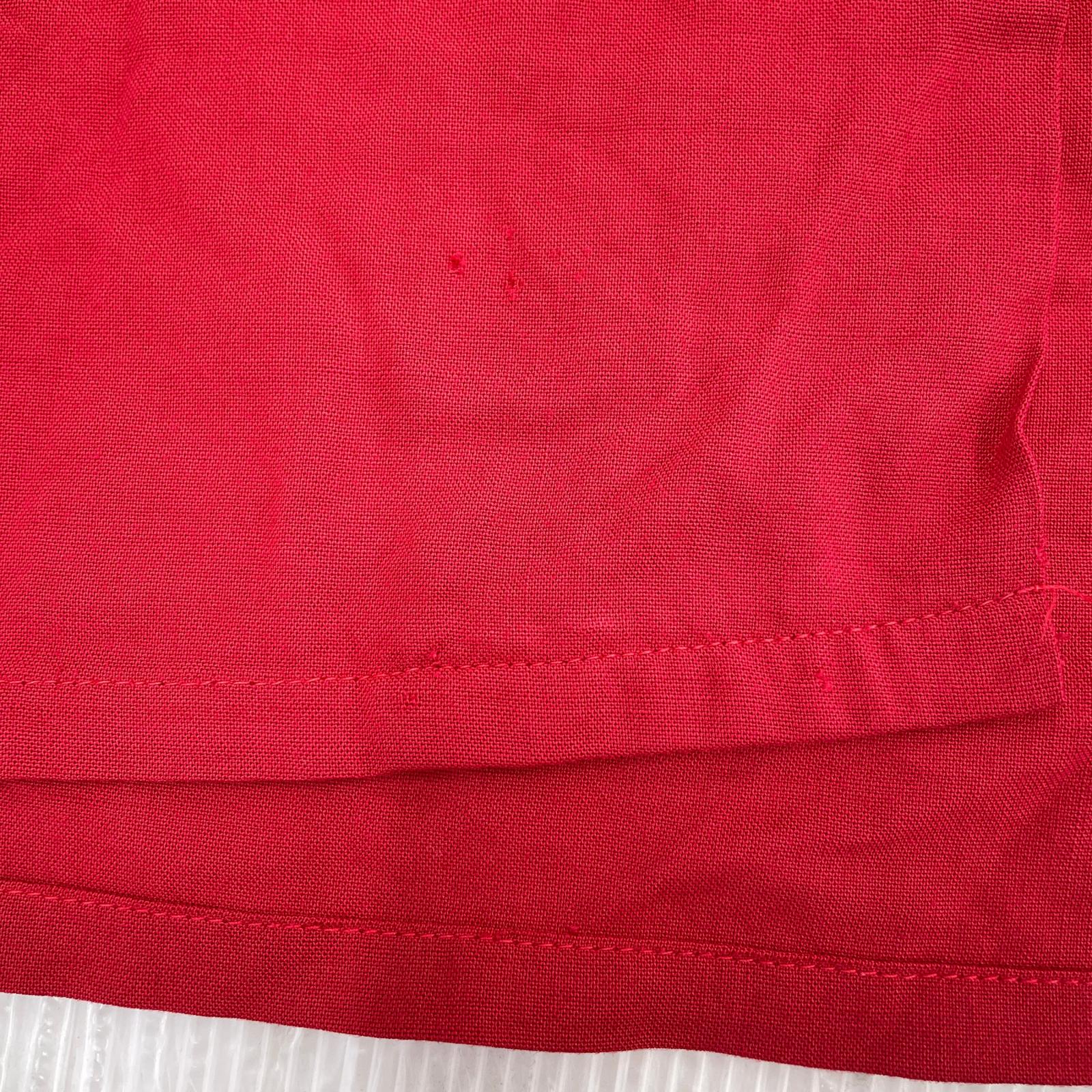 半袖シャツ OLYMPIAN BOWLING SHIRT レッド M M レッド