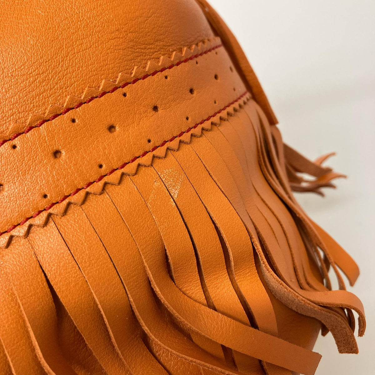 ショルダーバッグ J&M DAVIDSON オレンジ