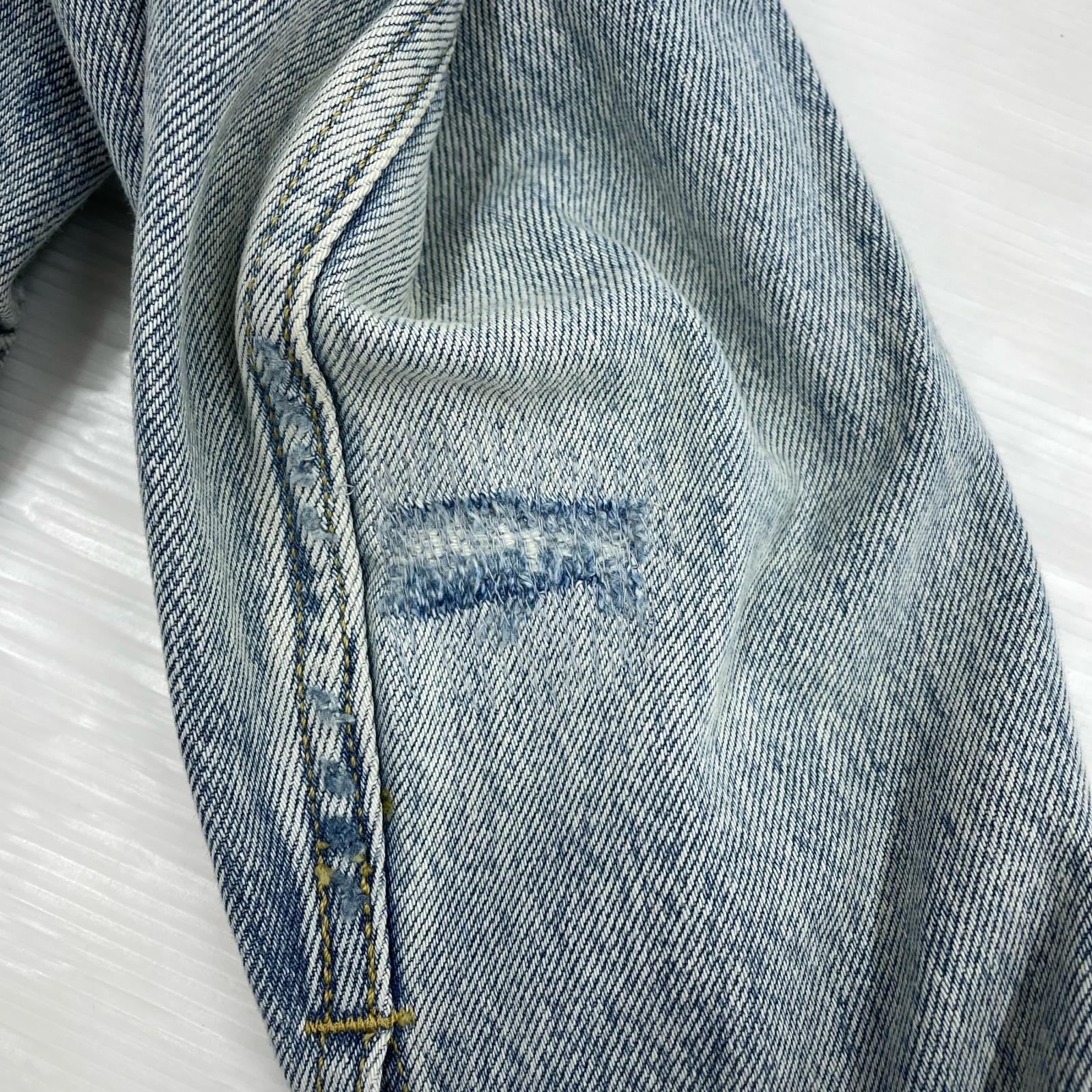 ジャケット プレミアム TYPE 1 インディゴ S S ブルー