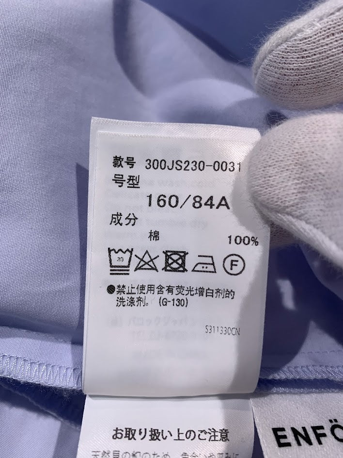 長袖シャツ 26ss PLATE SHIRT 38