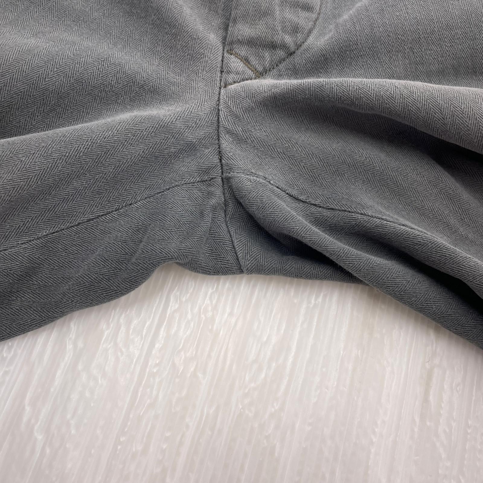 パンツ ヘリンボーン チノパンツ 紺 28 カーキ