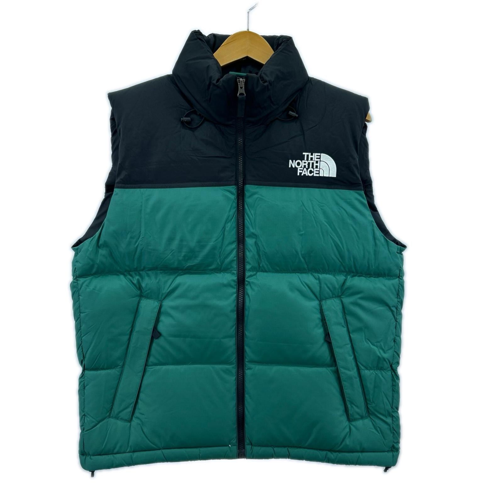 長袖シャツ THE NORTH FACE ND92338 ヌプシダウンベスト S グリーン