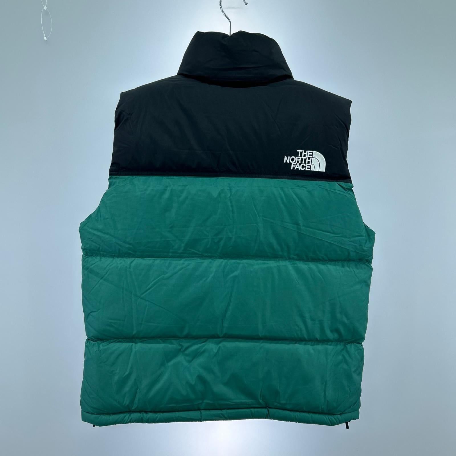 長袖シャツ THE NORTH FACE ND92338 ヌプシダウンベスト S グリーン