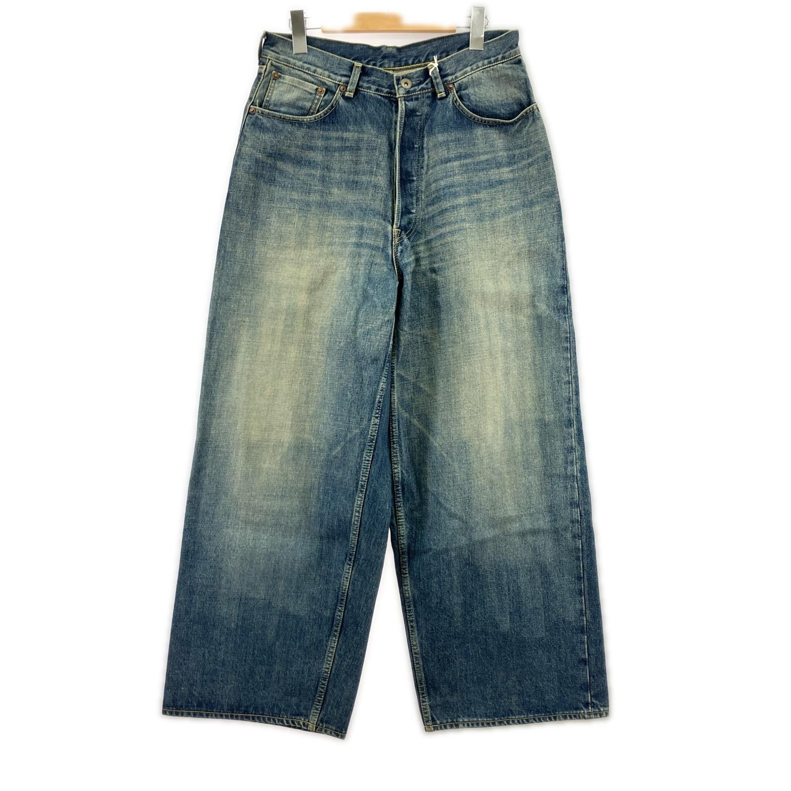デニムパンツ marka 26SS BAGGY JEANS 13.5oz セルビッチデニム 1 インディゴ