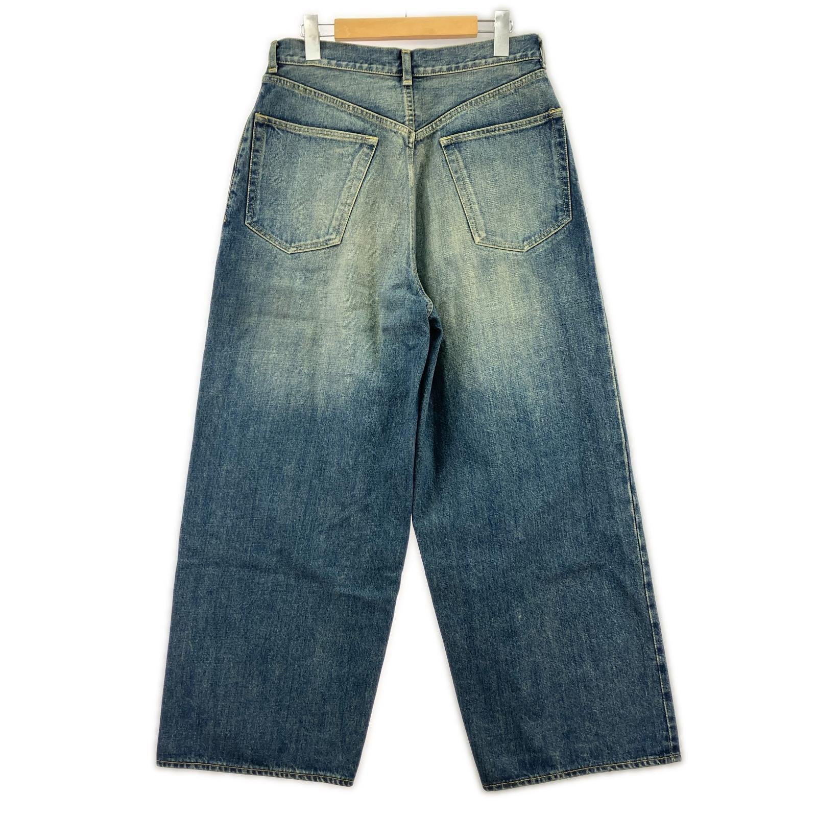 デニムパンツ marka 26SS BAGGY JEANS 13.5oz セルビッチデニム 1 インディゴ