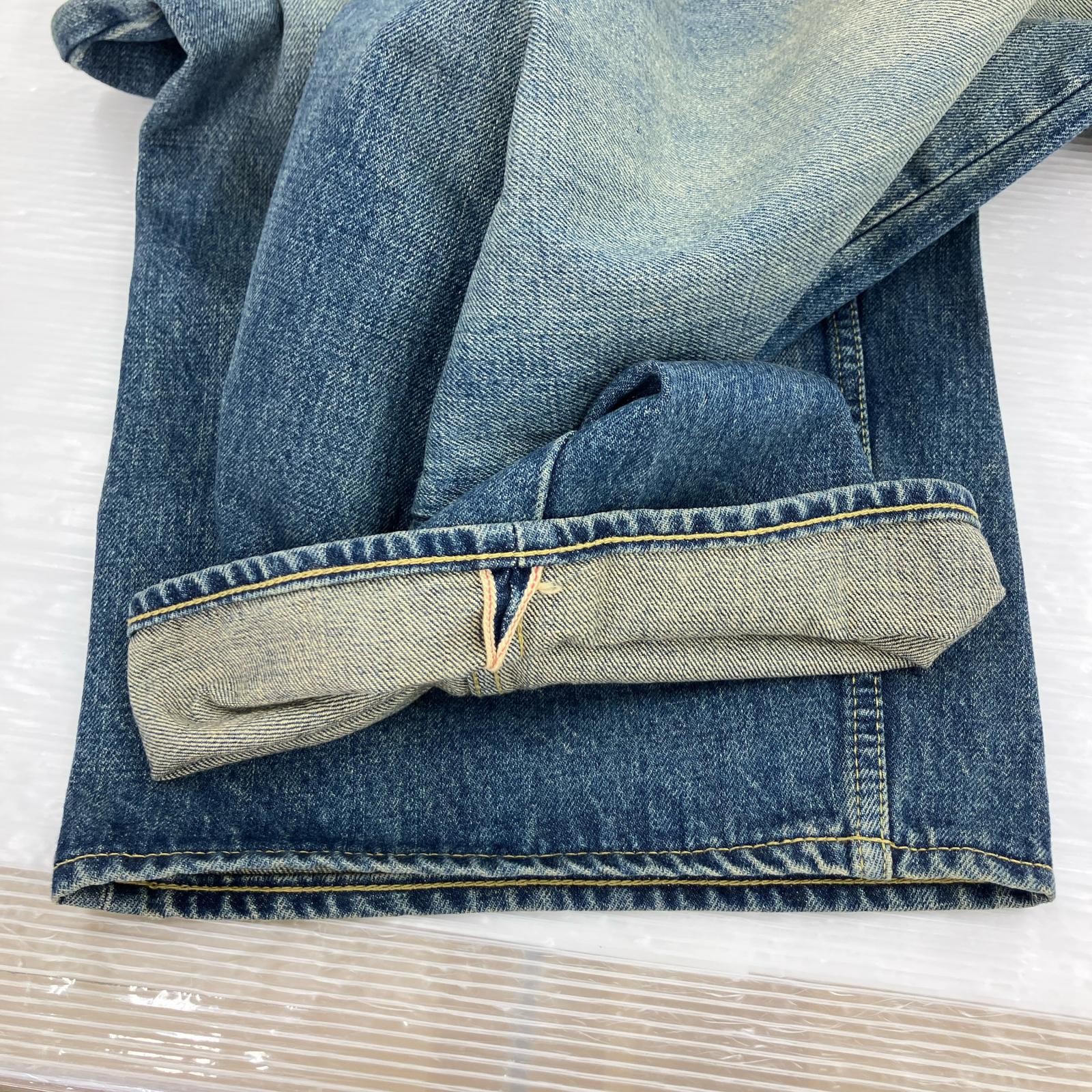 デニムパンツ marka 26SS BAGGY JEANS 13.5oz セルビッチデニム 1 インディゴ