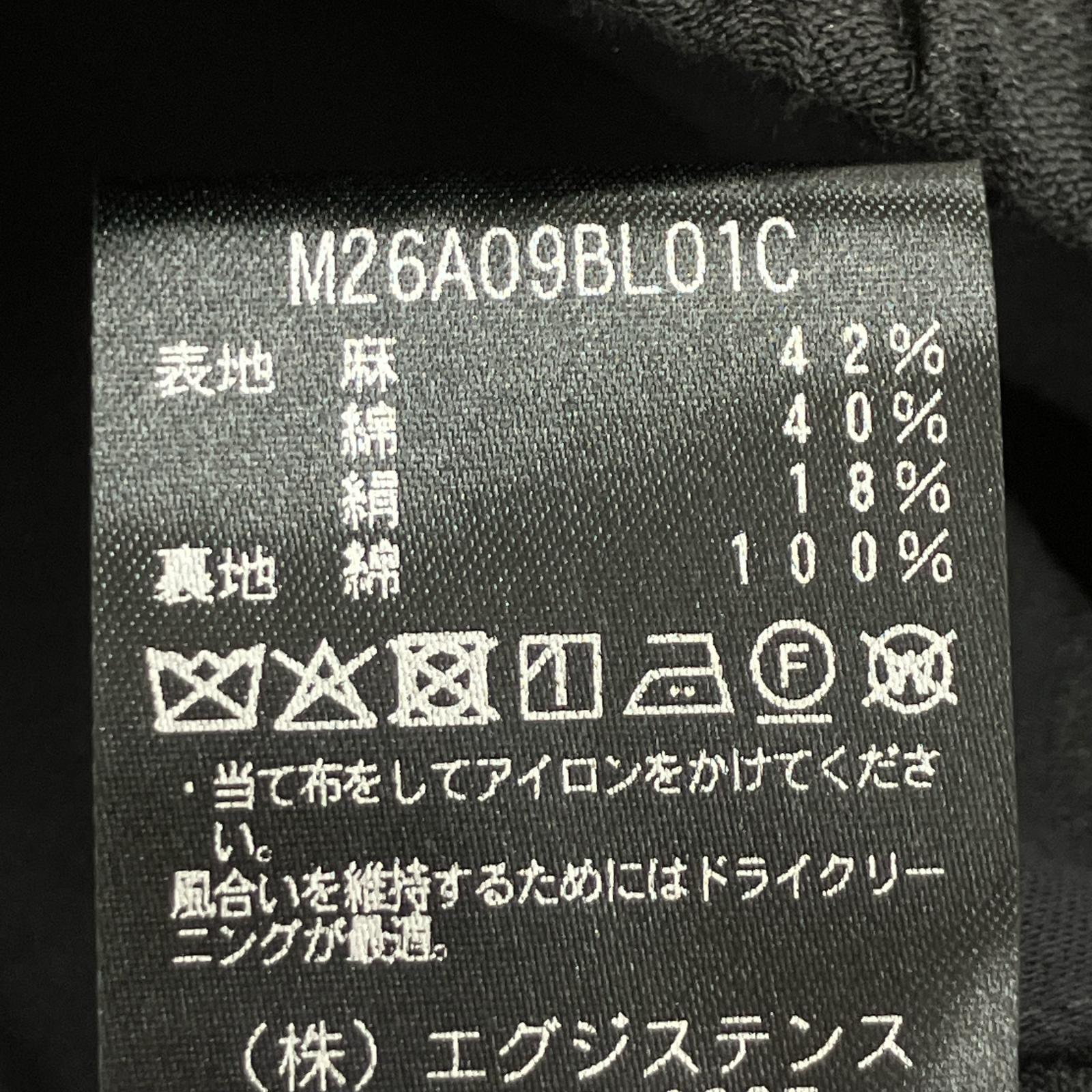 ジャケット marka 26SS Hunting Jacket 3混紡 ハンティングジャケット 2 ブラック ブラック