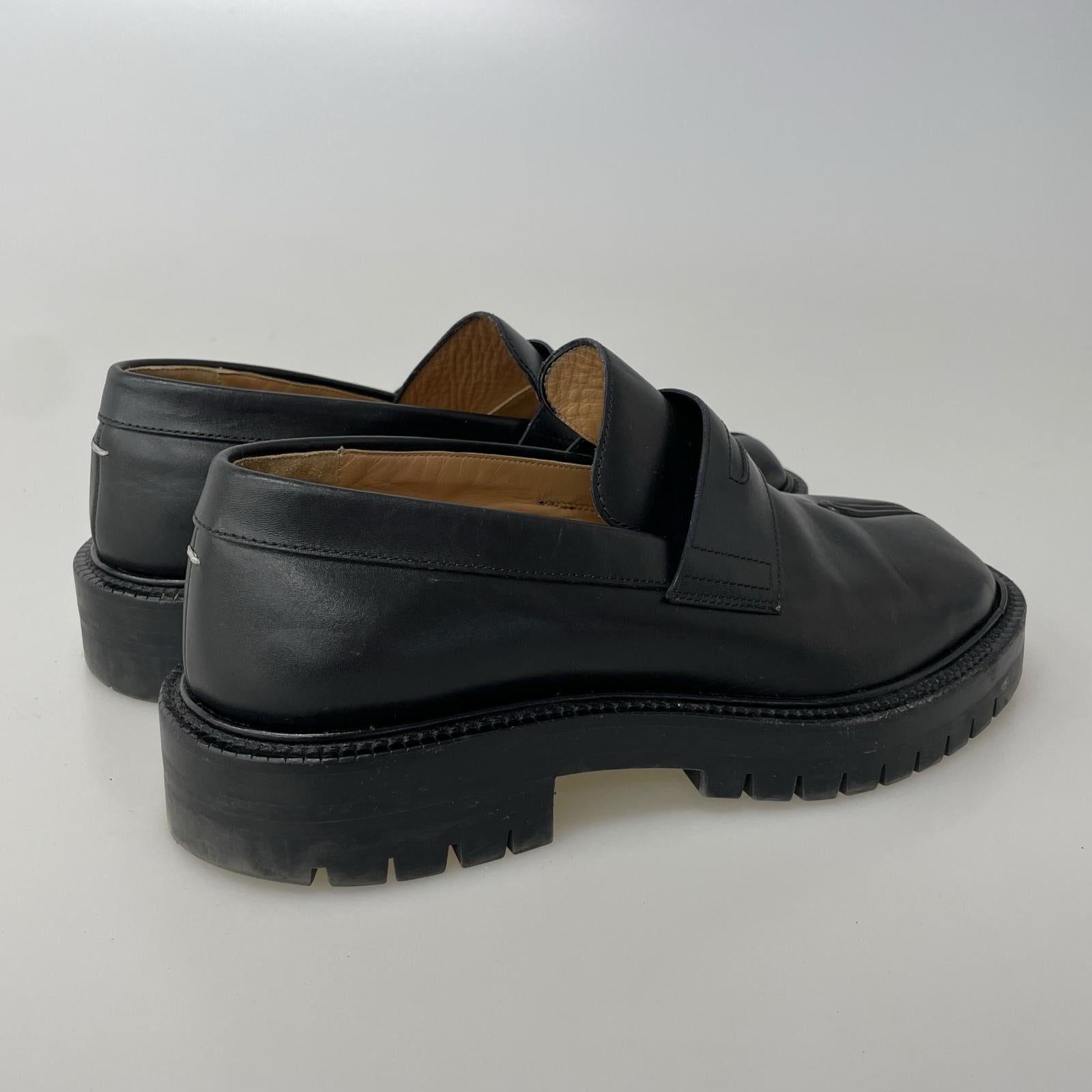 シューズ MAISON MARGIELA タビローファー 39 ブラック 39 ブラック