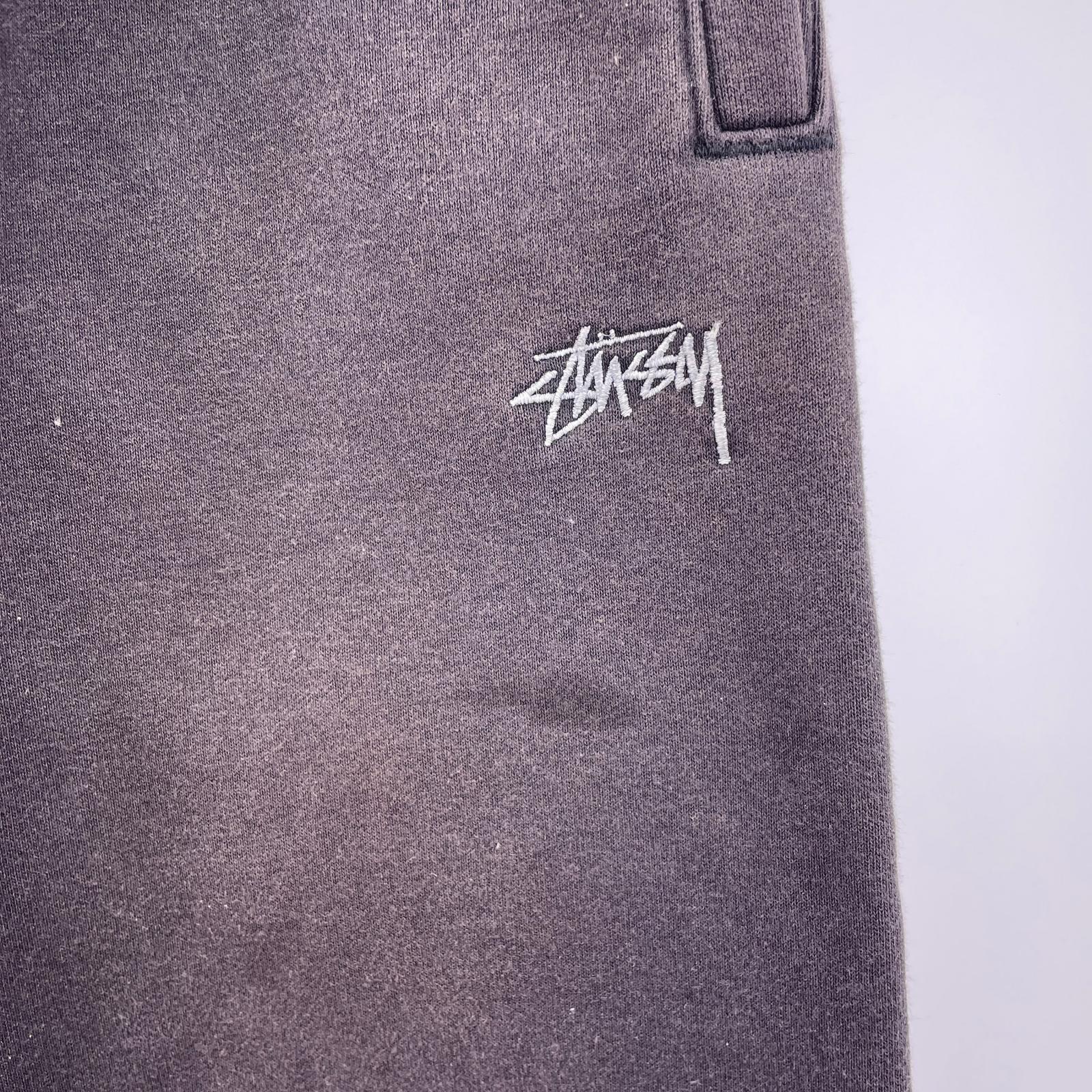 パンツ STUSSY STOCK LOGO PANTS 黒 (L) L ブラック