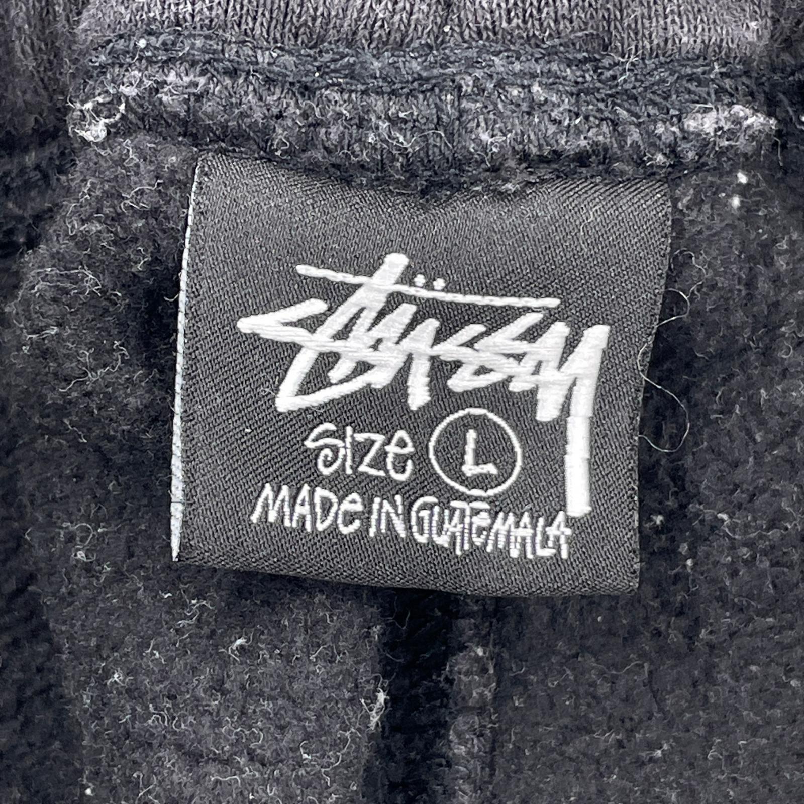 パンツ STUSSY STOCK LOGO PANTS 黒 (L) L ブラック