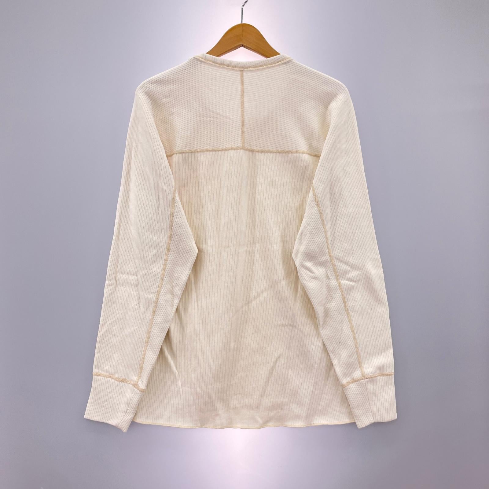 長袖Ｔシャツ MITTAN T-38 OC絹紬糸クルーネック長袖 (2) 2 ホワイト