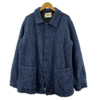 ジャケット 22AW 縮絨加工ヘリンボーンフレンチワークジャケット (2) 2 ブルー