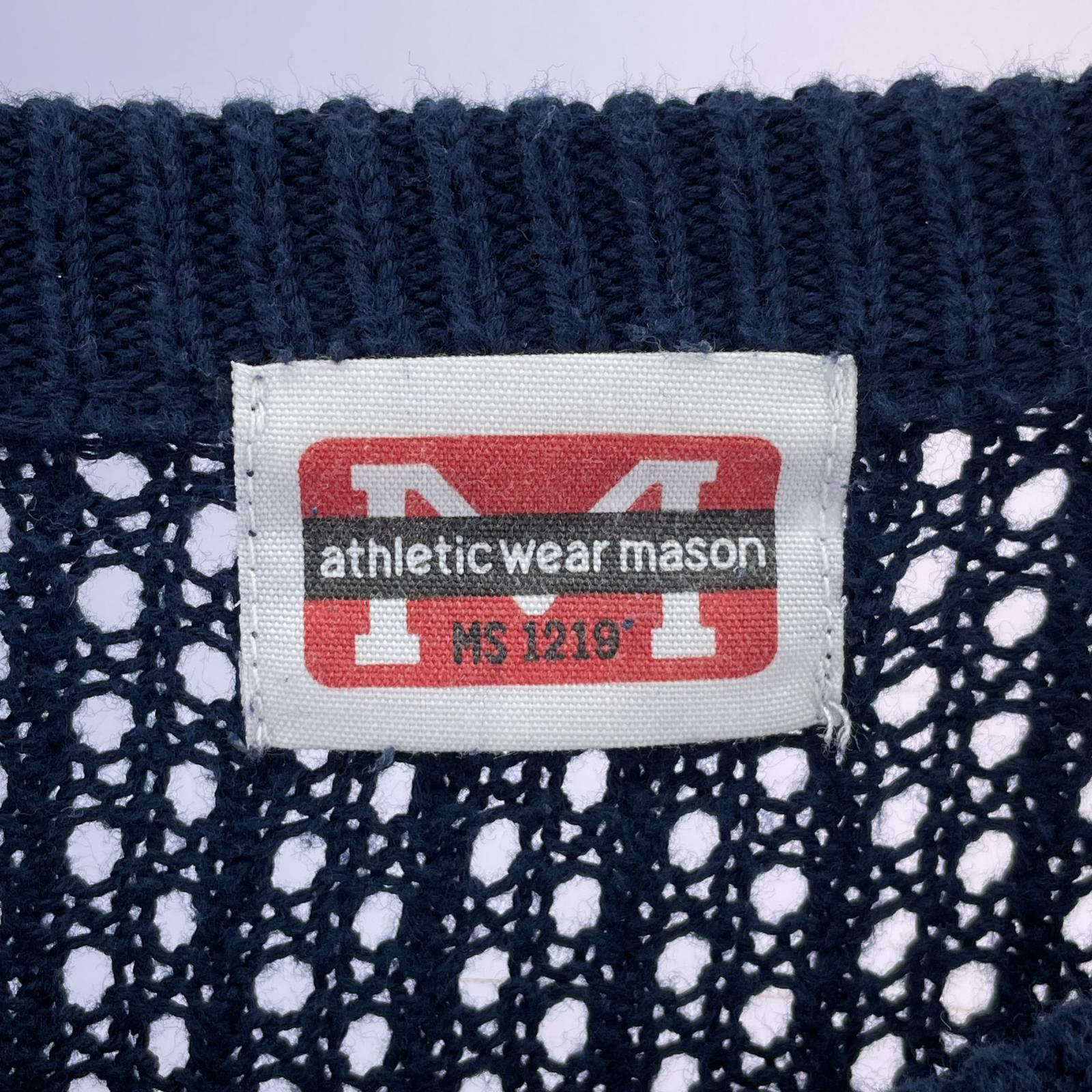ニット Deuxieme Classe athletic wear MASON 紺 フリー ネイビー