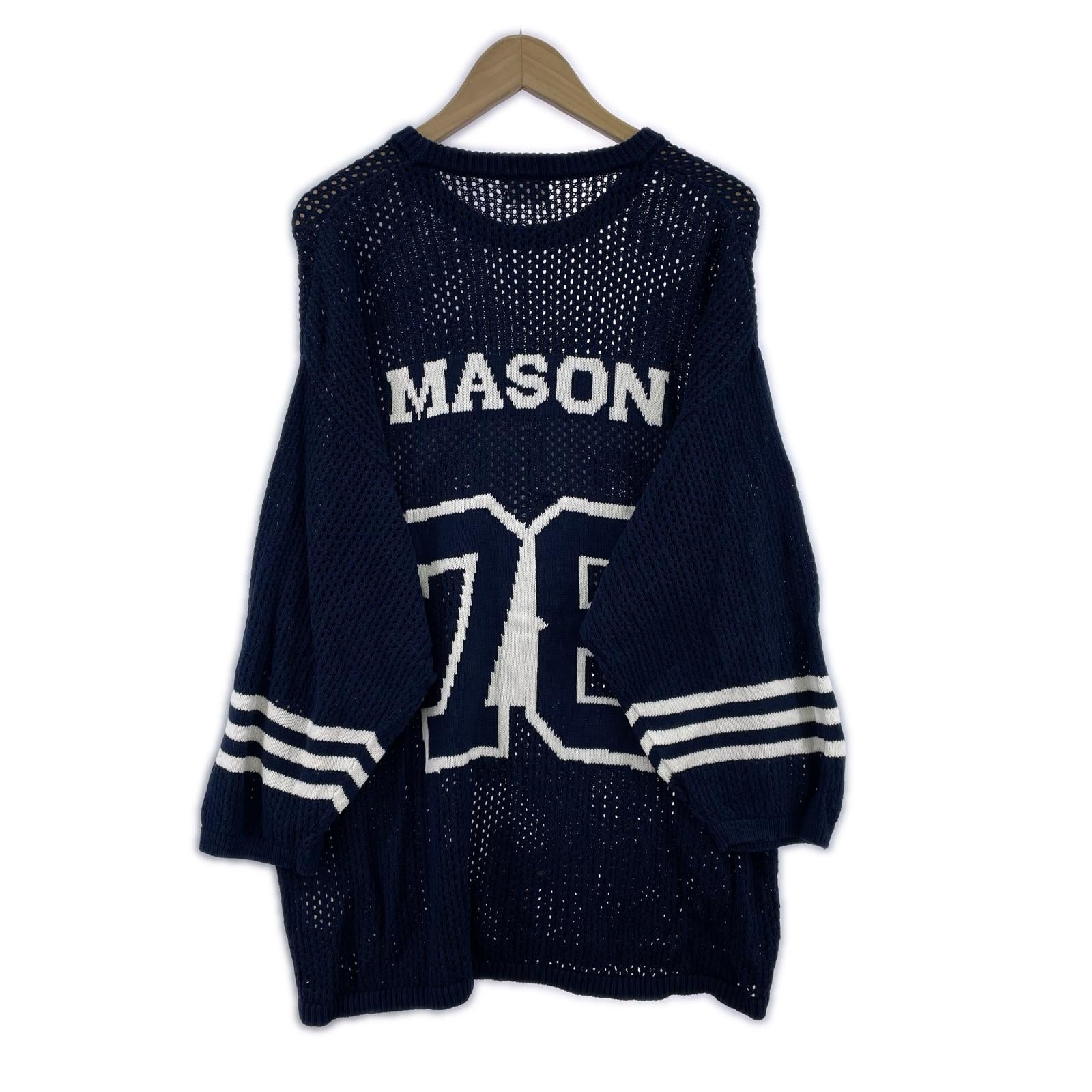 ニット Deuxieme Classe athletic wear MASON 紺 フリー ネイビー