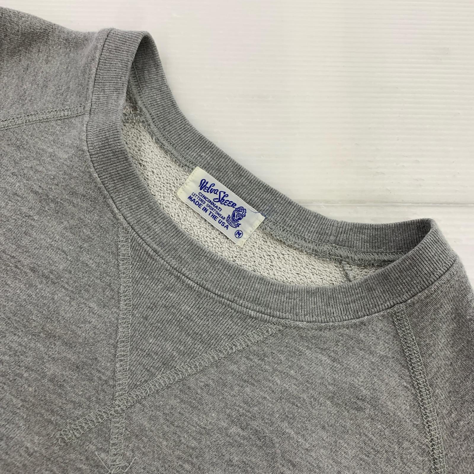 スウェット USA製 半袖スウェット グレー (M) M グレー