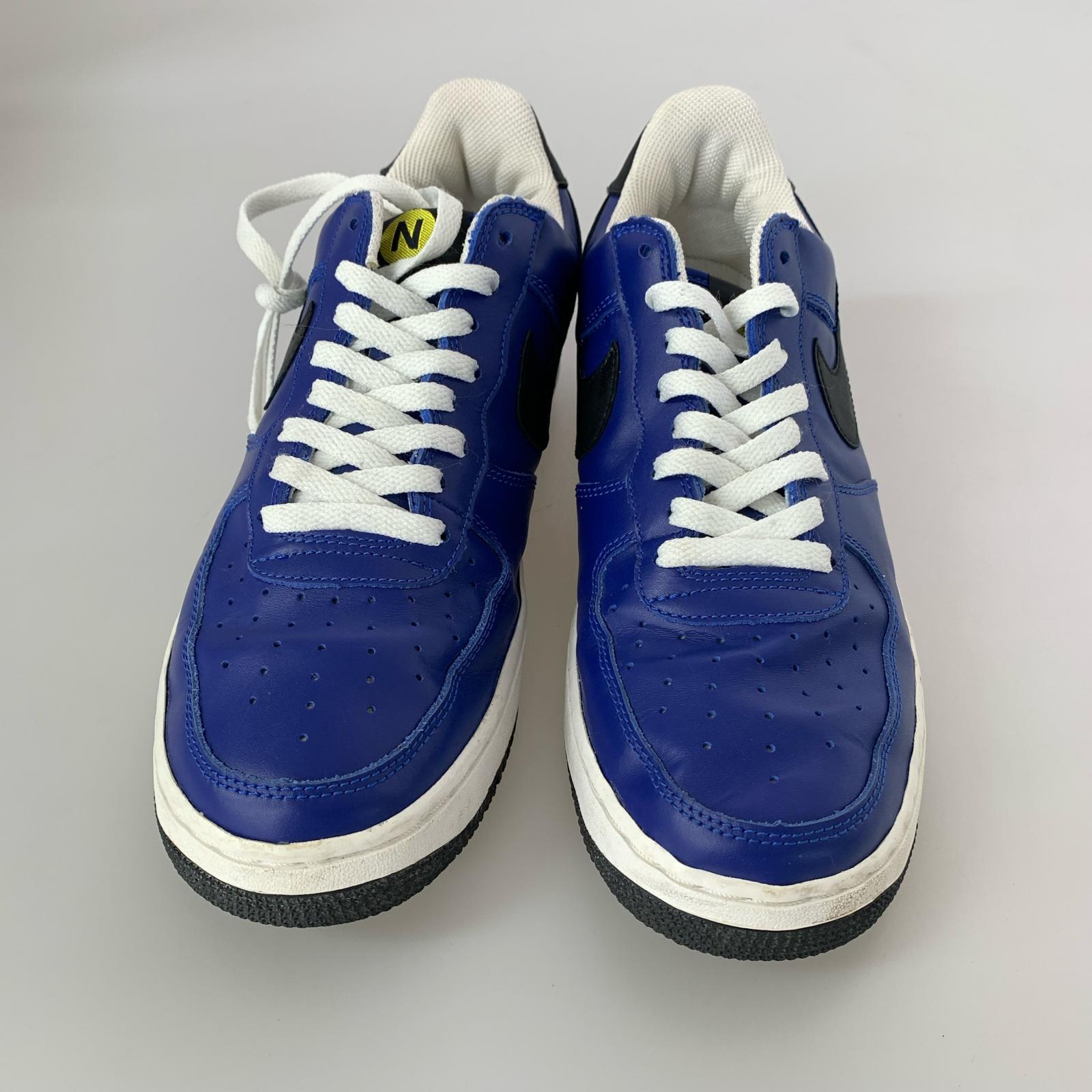 スニーカー 2004年製 AIR FORCE 1 LOW BROOKLYN 青 28cm 28cm (US10 UK9 1/2 EU46) ブルー