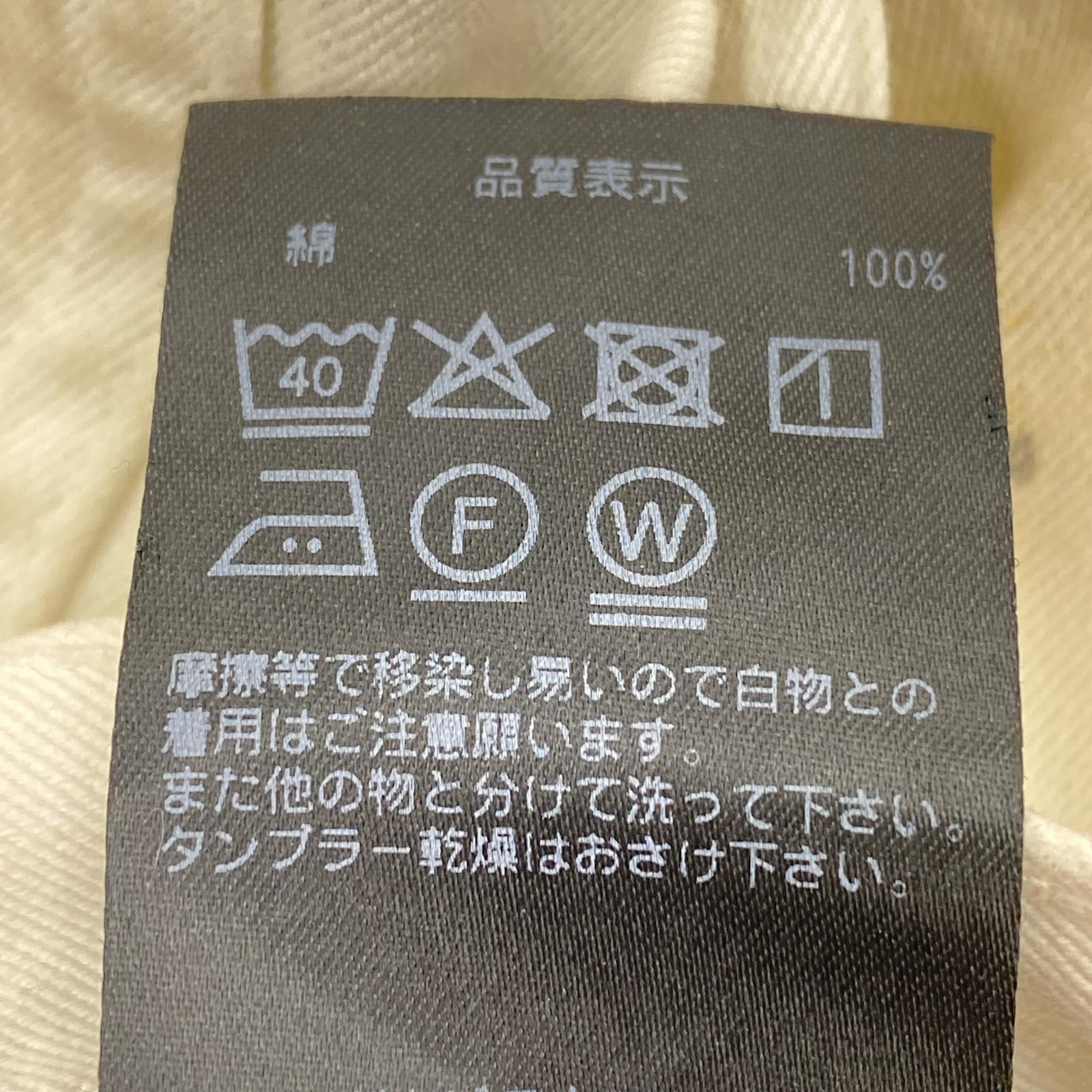 パンツ 6 ROKU timemachine PAINT PAINTER PANTS 27 ホワイト ホワイト