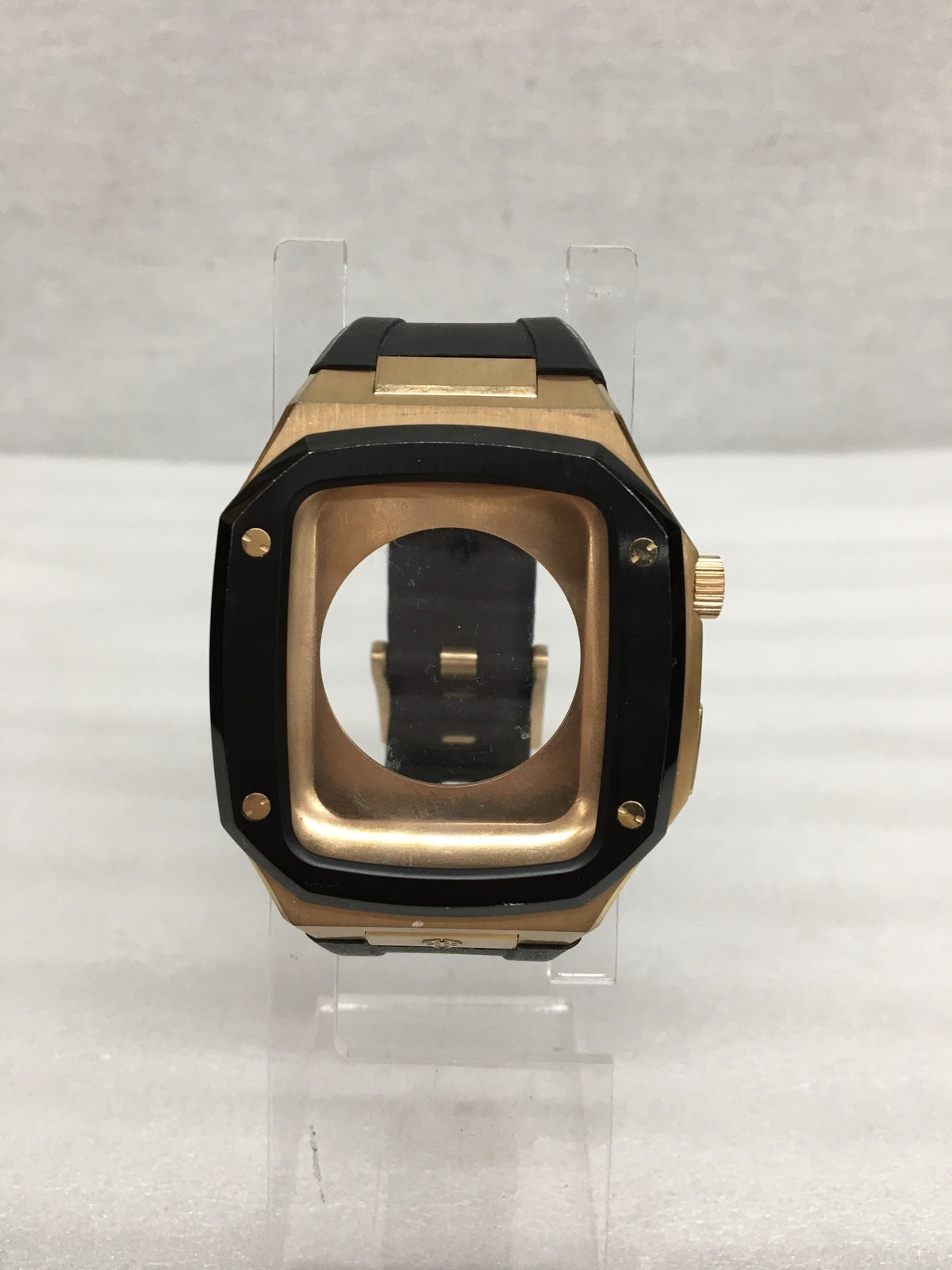 腕時計 GOLDEN CONCEPT ゴールド ブラック ラバーバンド