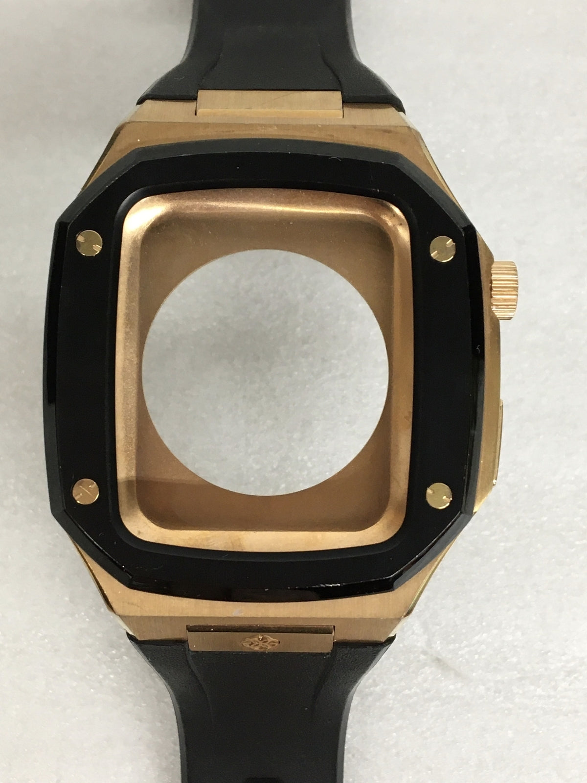 腕時計 GOLDEN CONCEPT ゴールド ブラック ラバーバンド