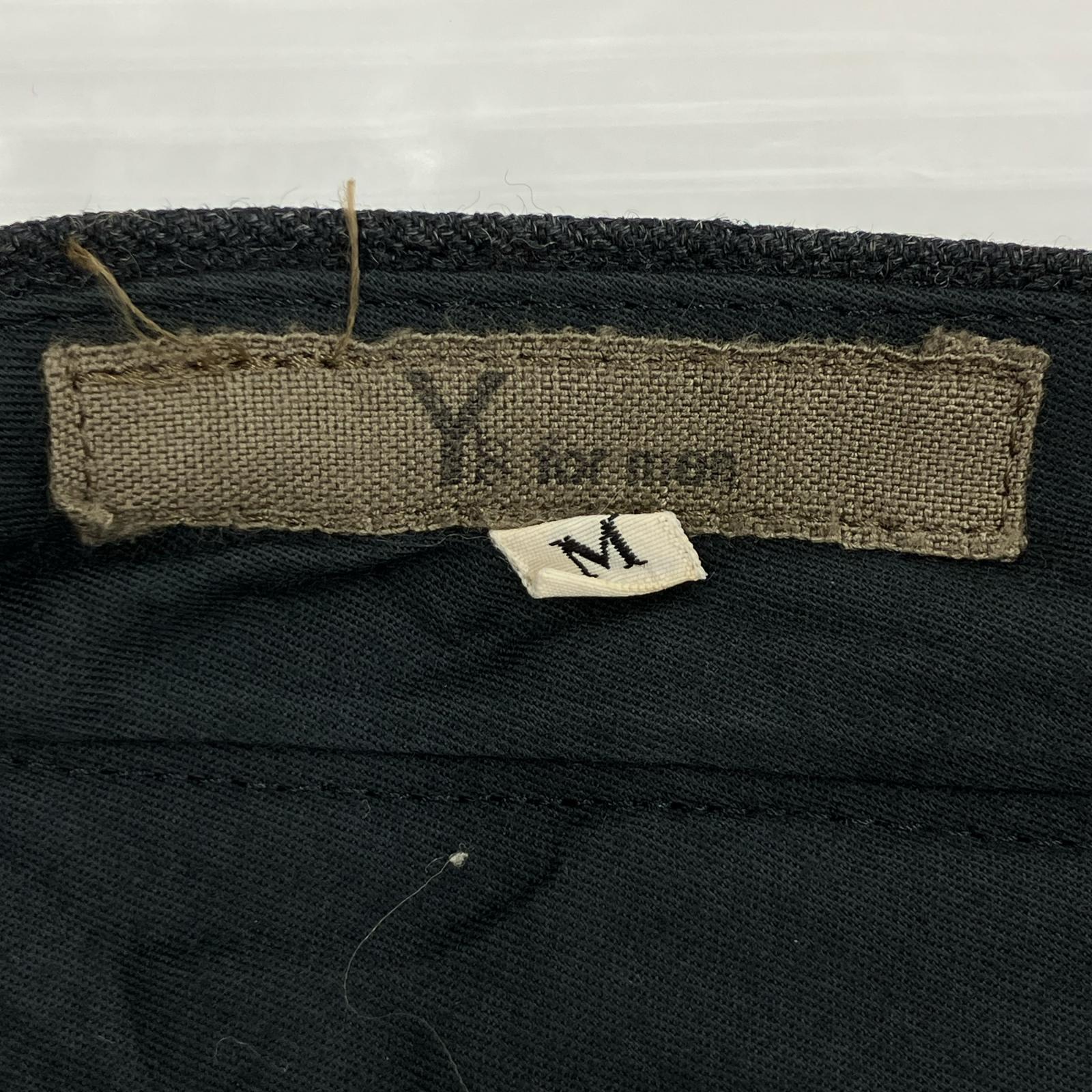パンツ Y’s for men 初期 茶タグ ウールスラックス M グレー M グレー
