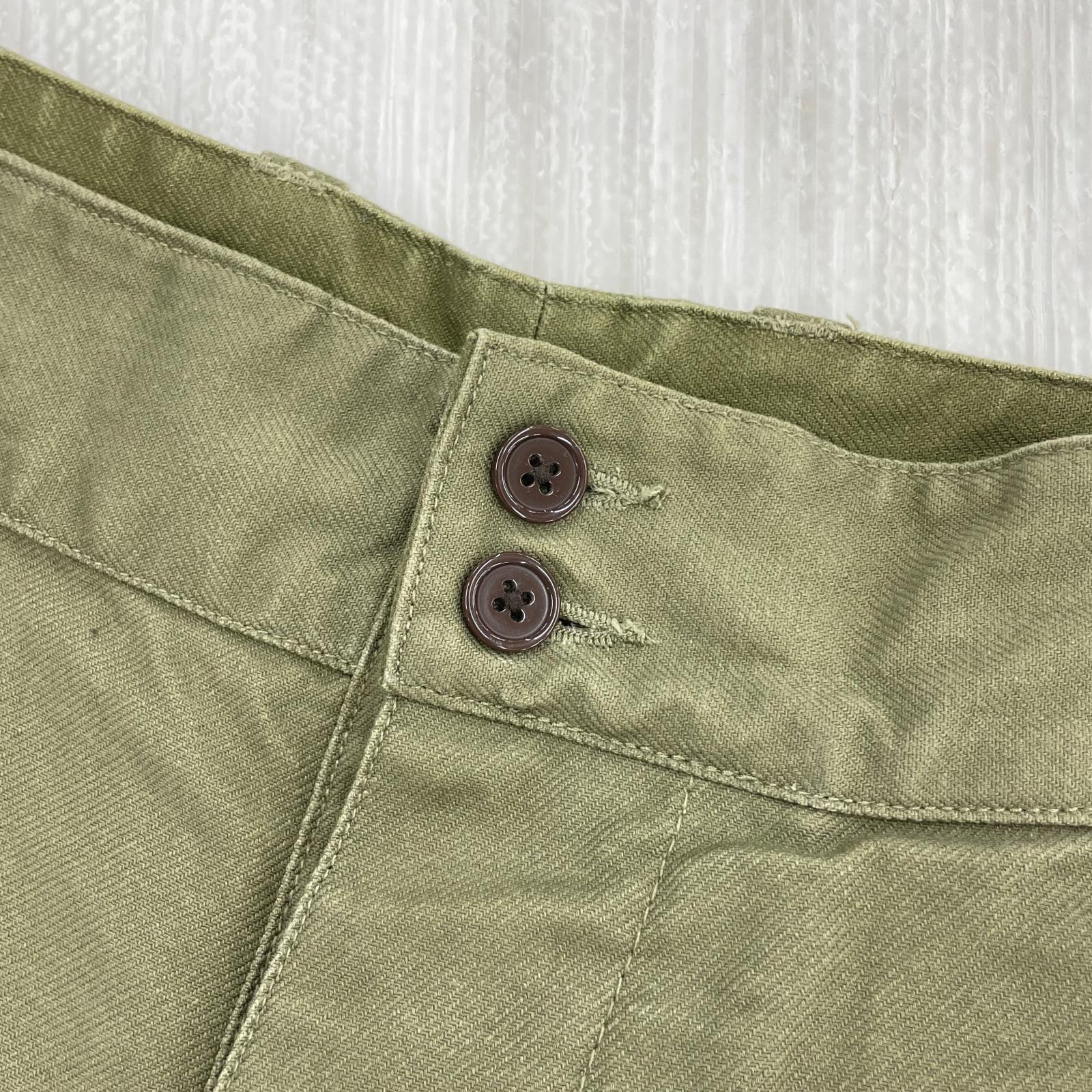 パンツ WAIPER フランス軍 M-47 前期型 カーゴパンツ カーキ カーキ