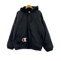 ジャケット Champion Sherpa Lined Hooded Jacket 黒 M M ブラック