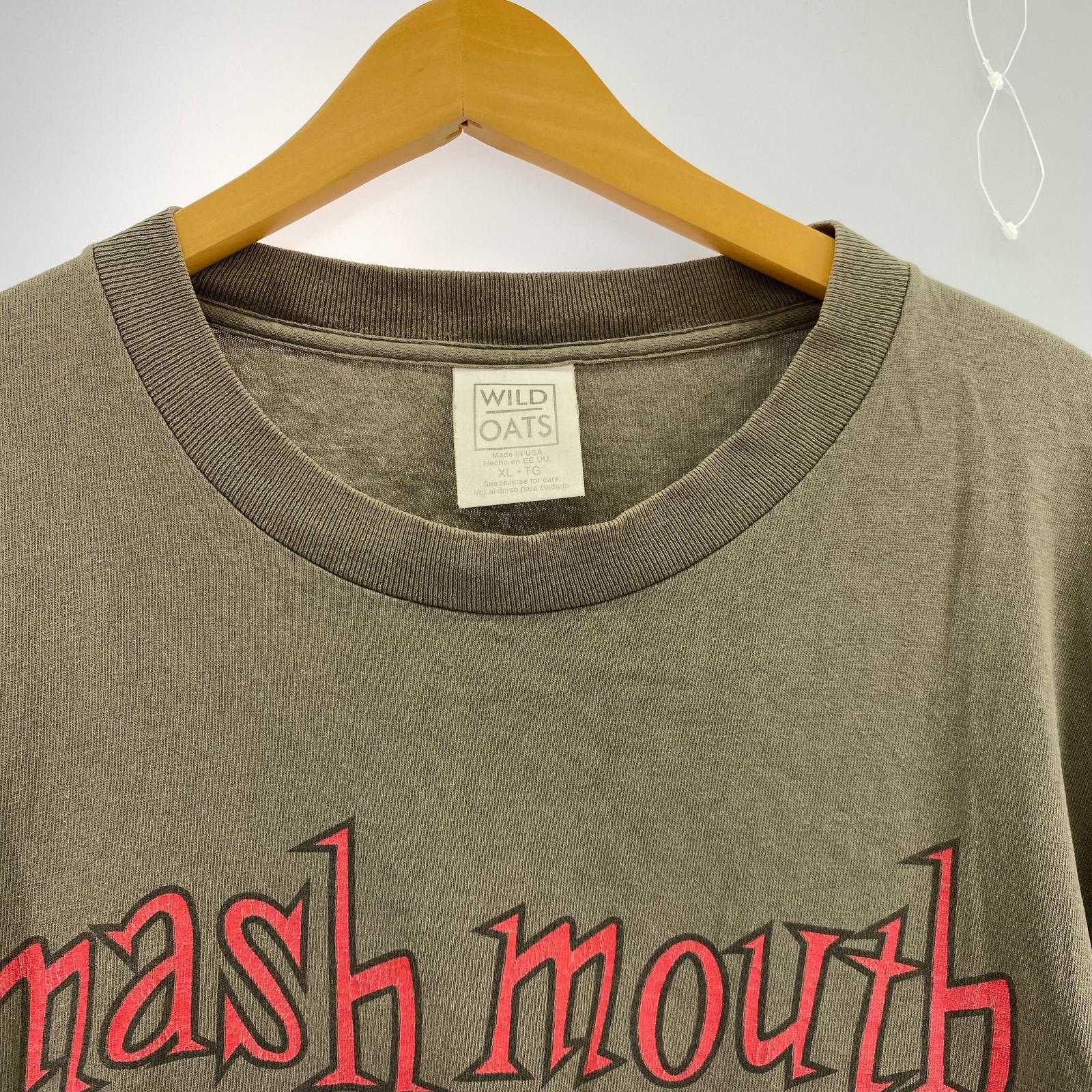 半袖Ｔシャツ 90s USA製 WILD OATS smash mouth-xl ブラウン