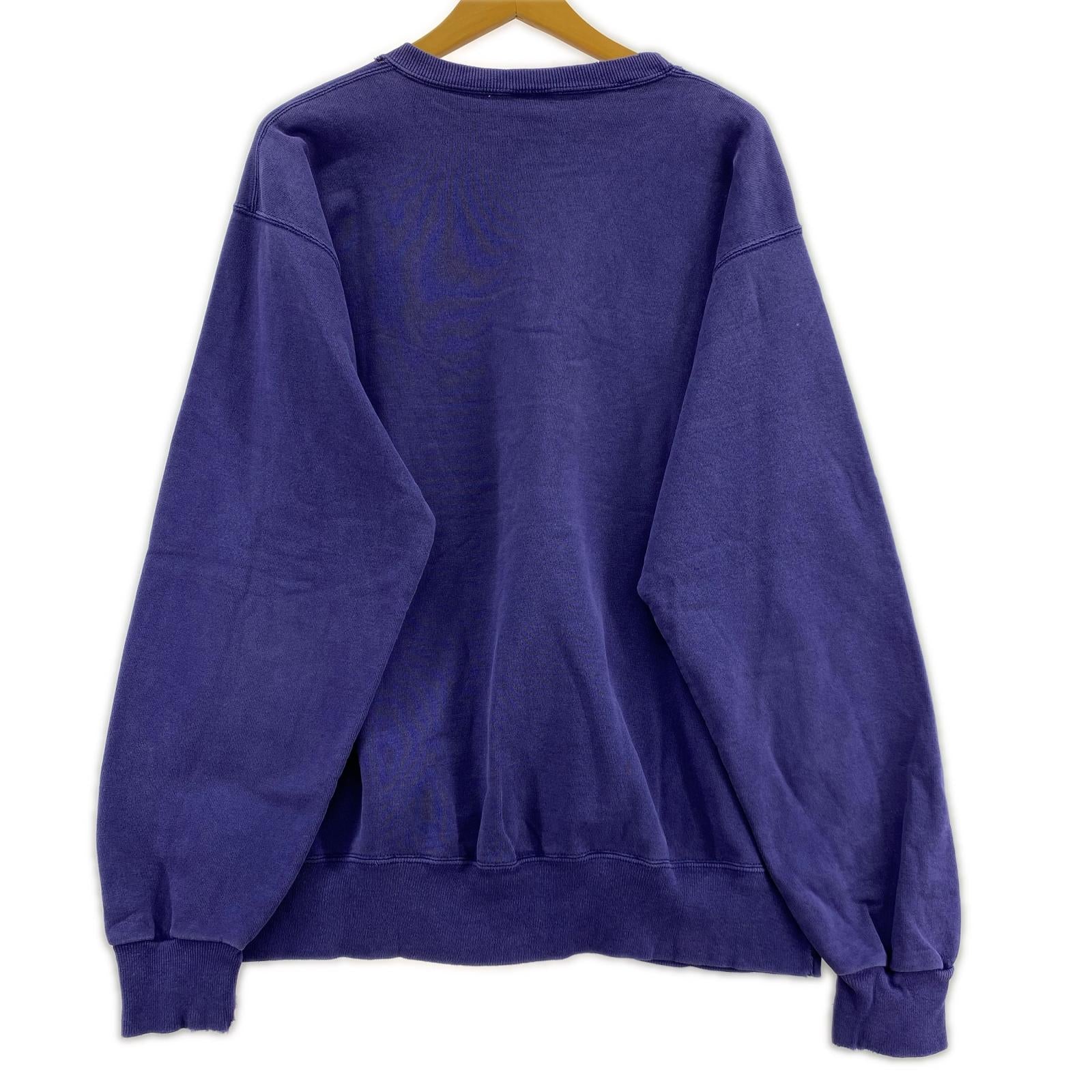 スウェット 90s メキシコ製-L　PUR L パープル