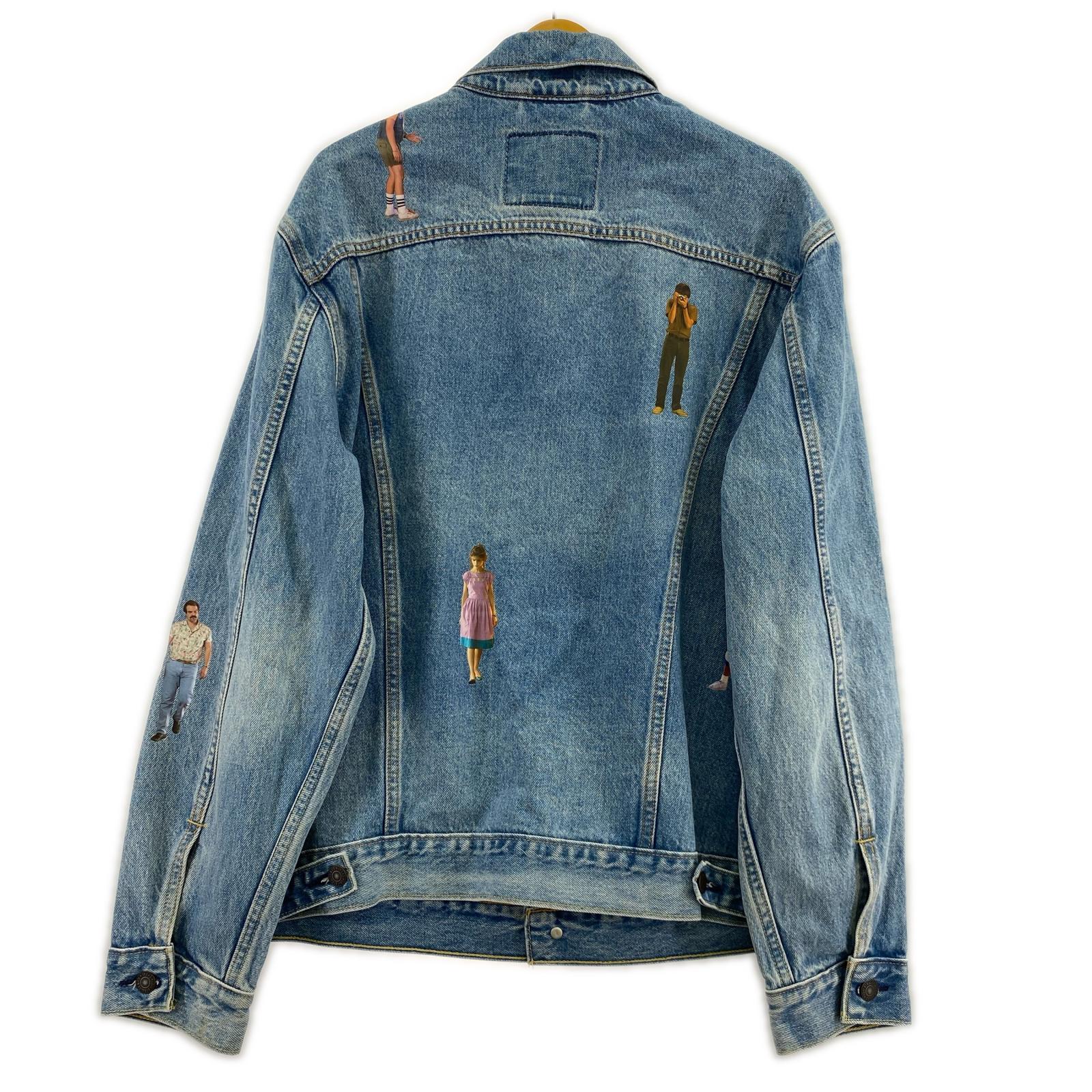 デニムジャケット Levi's x Stranger Things-L L ブルー