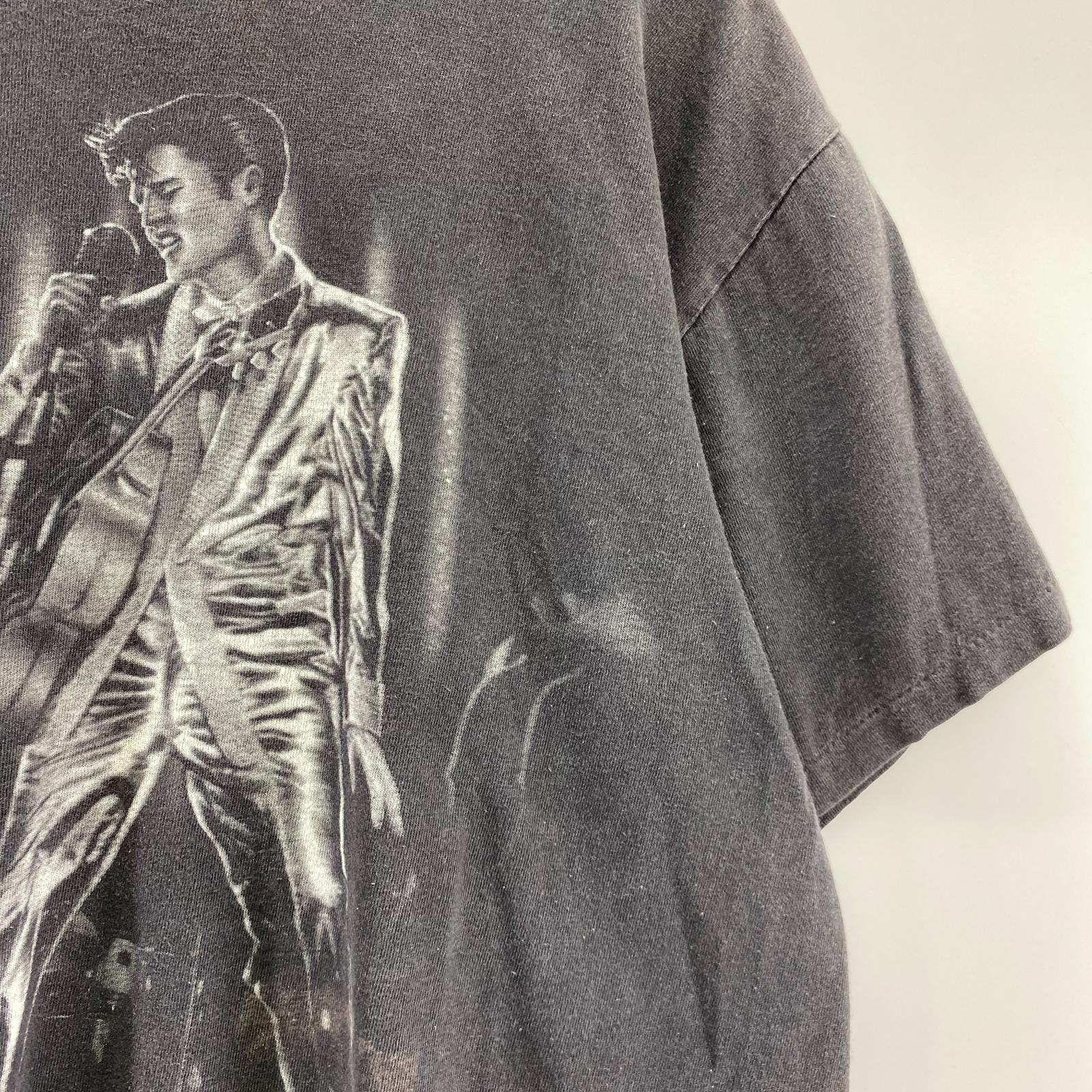 半袖Ｔシャツ CRONIES 90s Elvis Presley usa-L L ブラック