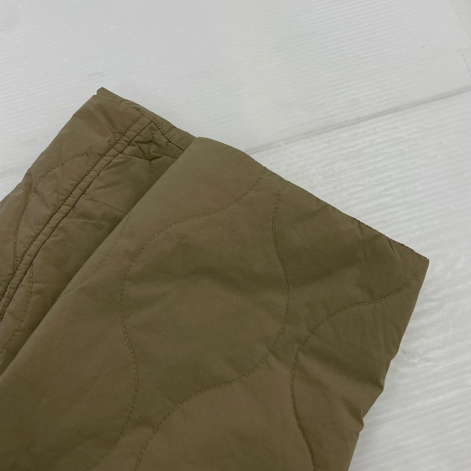 ジャケット R JUBILEE 3M ノーカラーキルティングコート ベージュ (S) S ベージュ