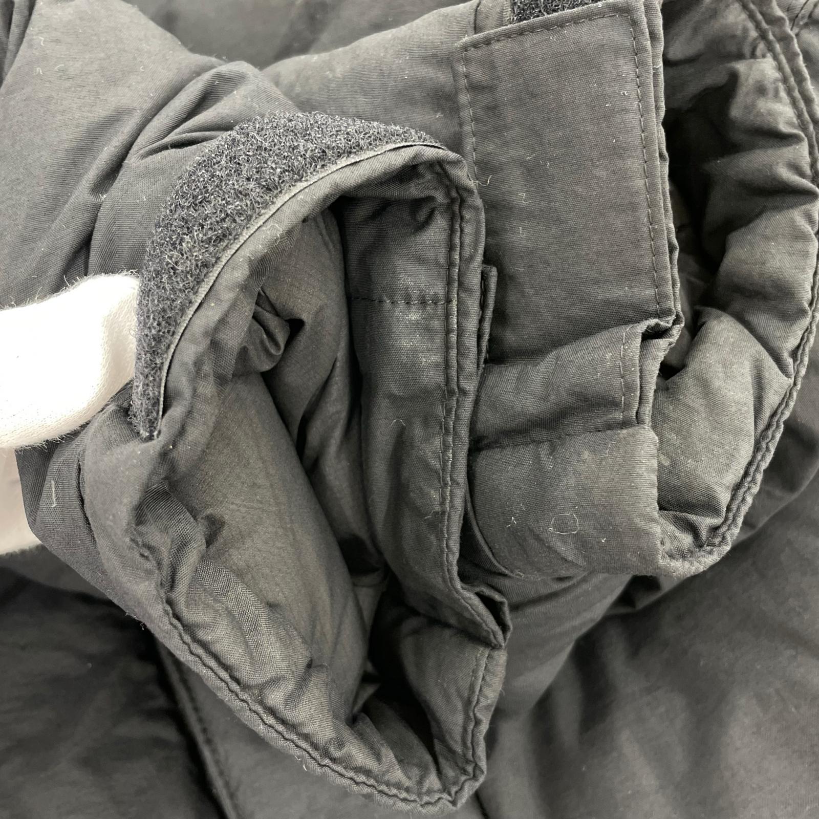 ダウンジャケット Alteration Baffs Jacket S S ブラック
