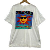 半袖Ｔシャツ 90s Ken Done ｱｰﾄT　M M ホワイト