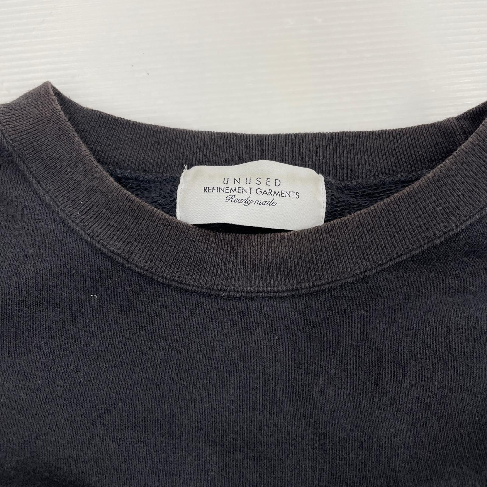 スウェット Crew neck sweat 黒 3 ブラック