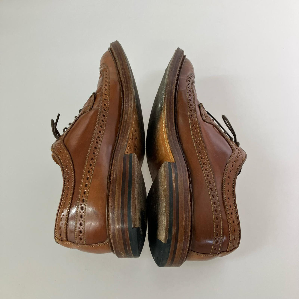シューズ 97891 ロングウィングチップ ブラウン ブラウン